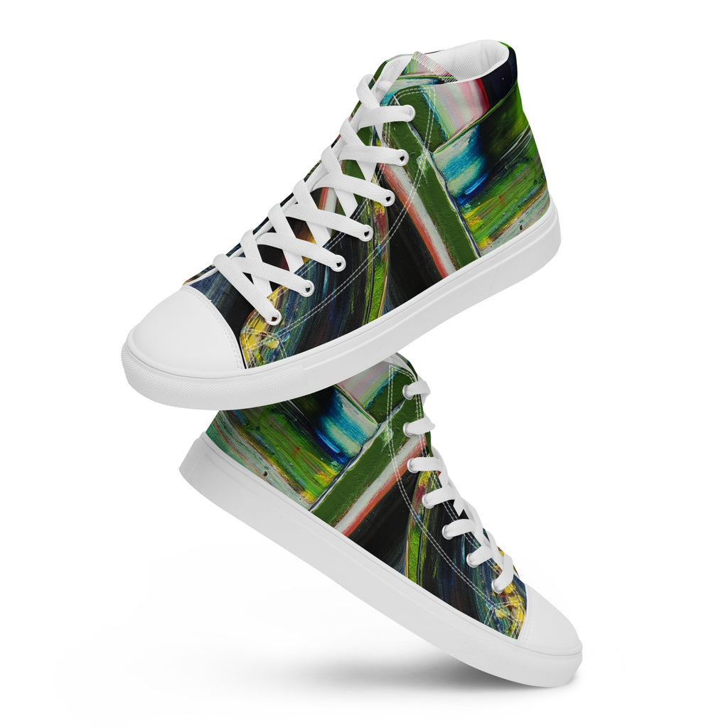 Womyn's High Top- Circus Green