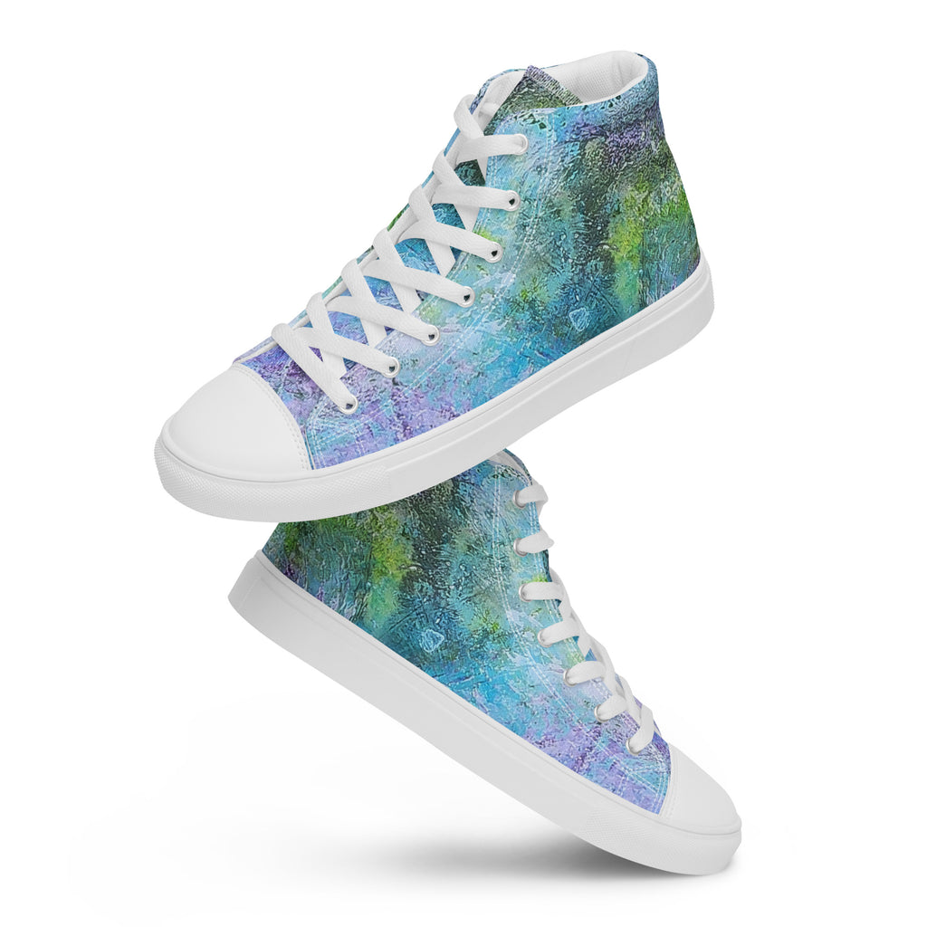Womyn's High Top- Lagoon