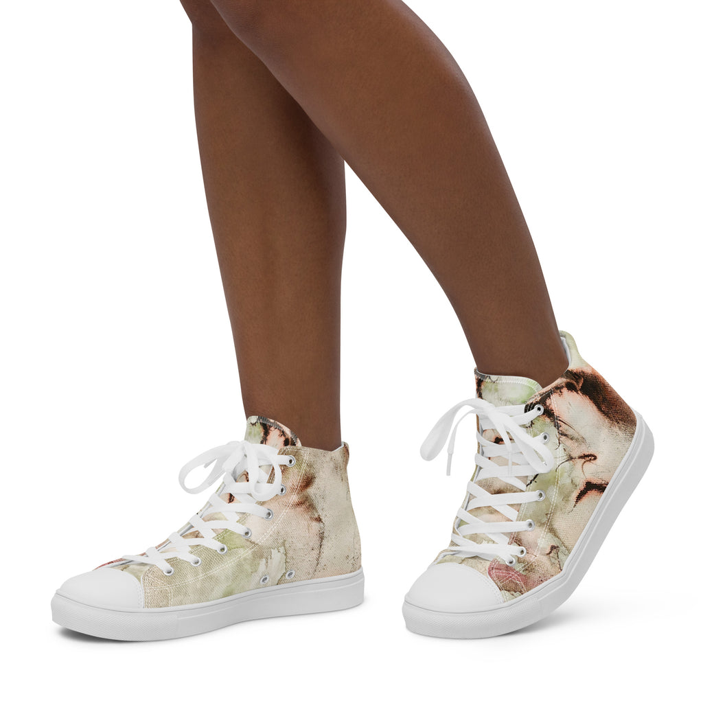 Womyn's High Top- Ink Earth