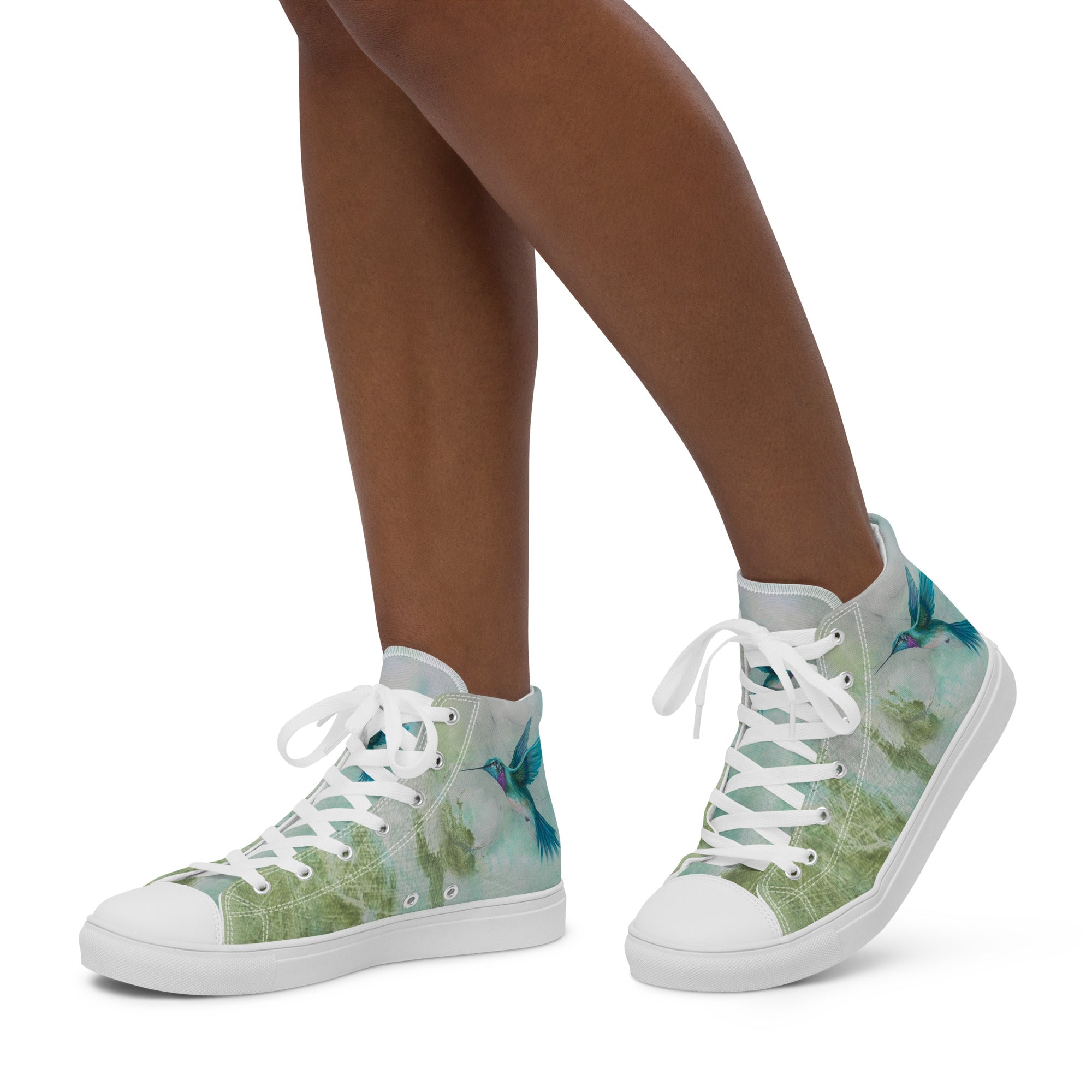 Womyn's High Top- Hummingbird