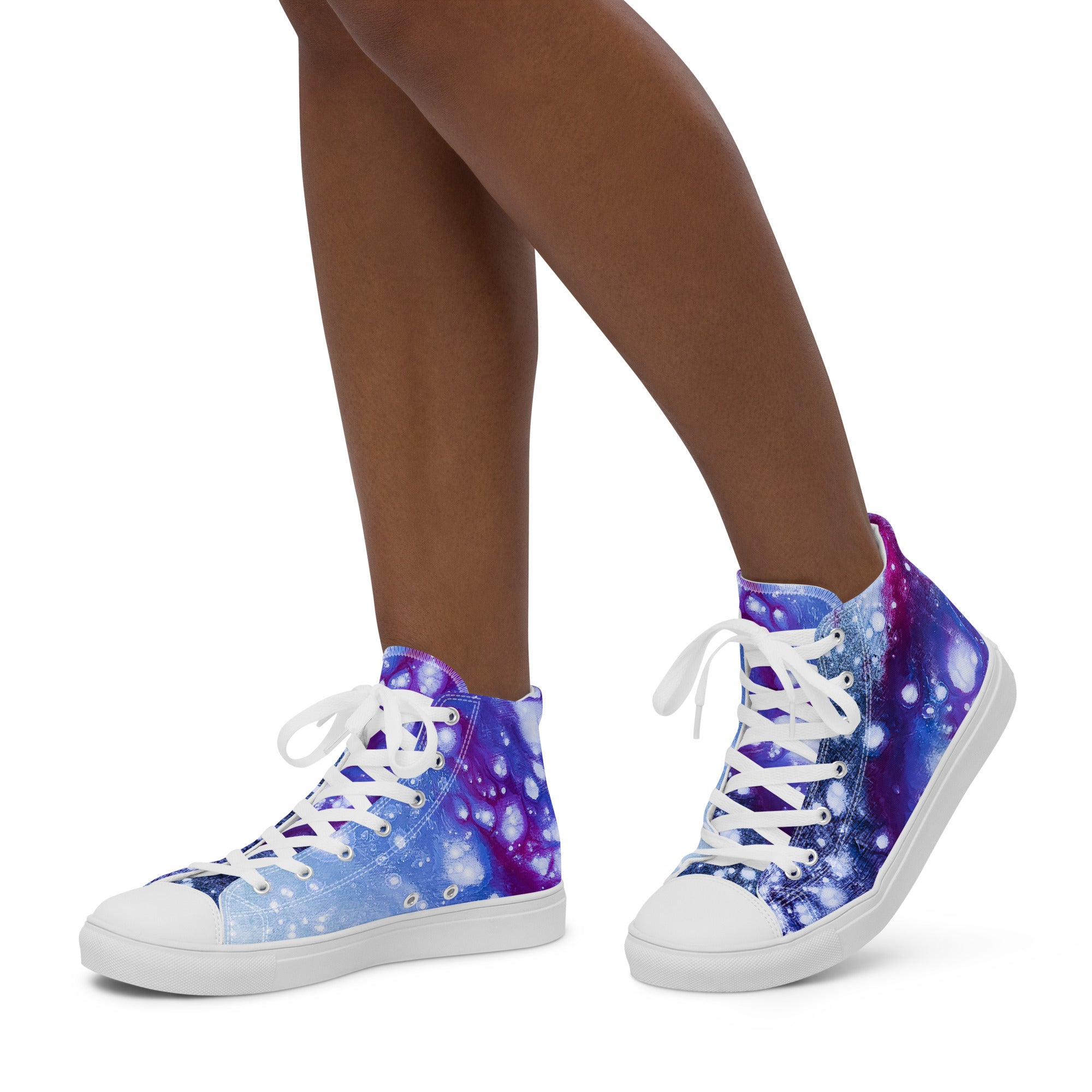 Womyn's High Top- Galaxy Purple