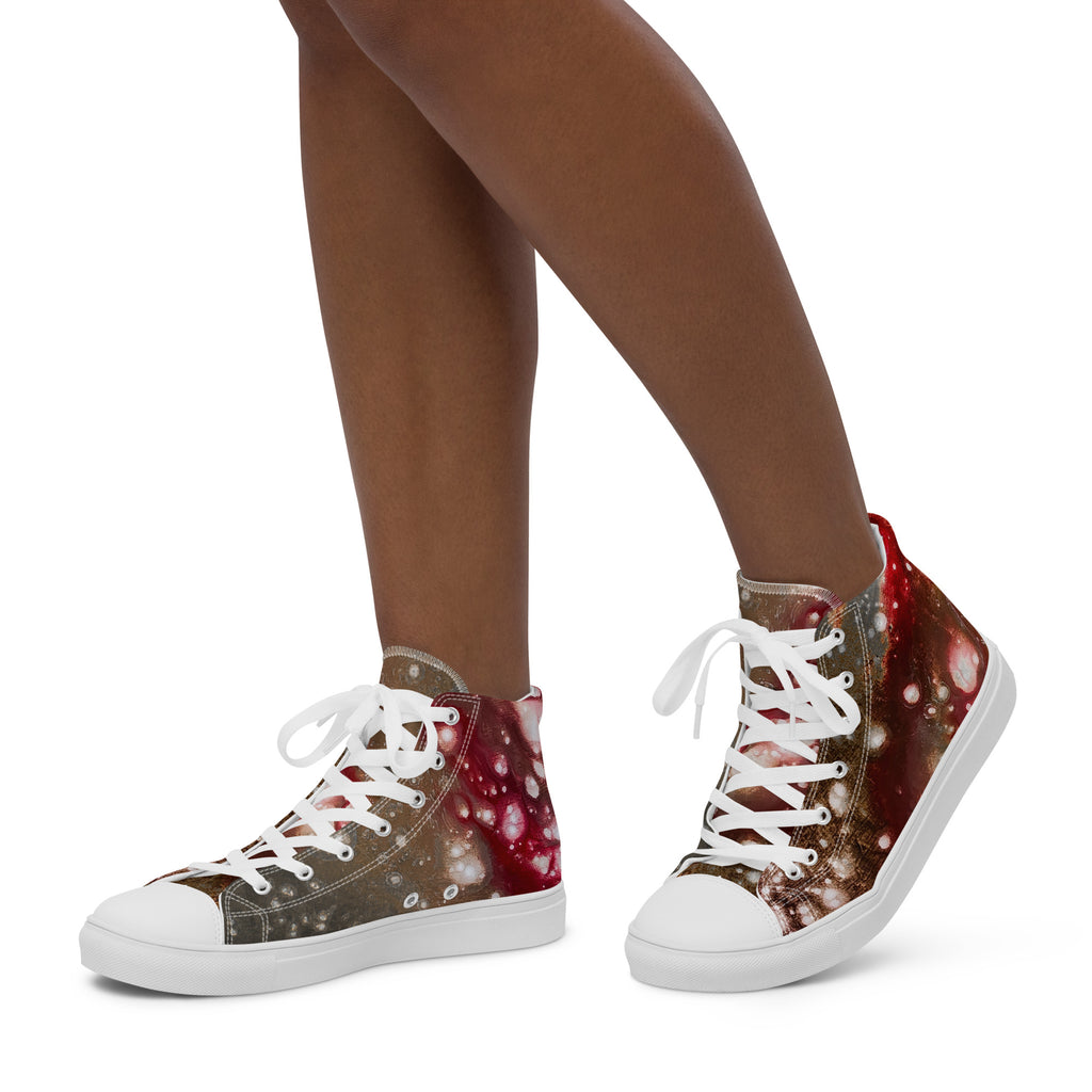 Womyn's High Top- Galaxy Rust
