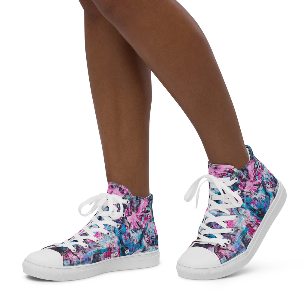Womyn's High Top- Pink Lady