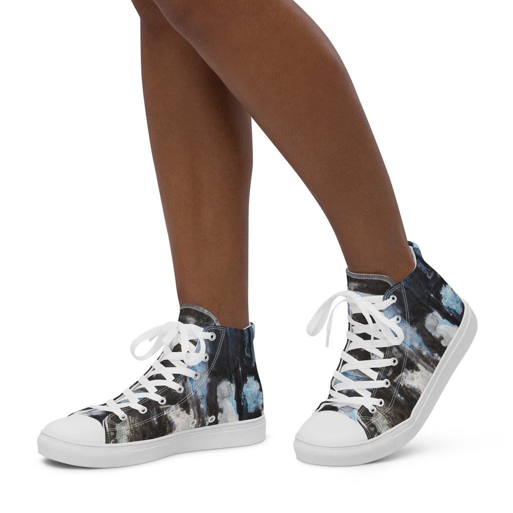 Womyn's High Top- Start with Blue