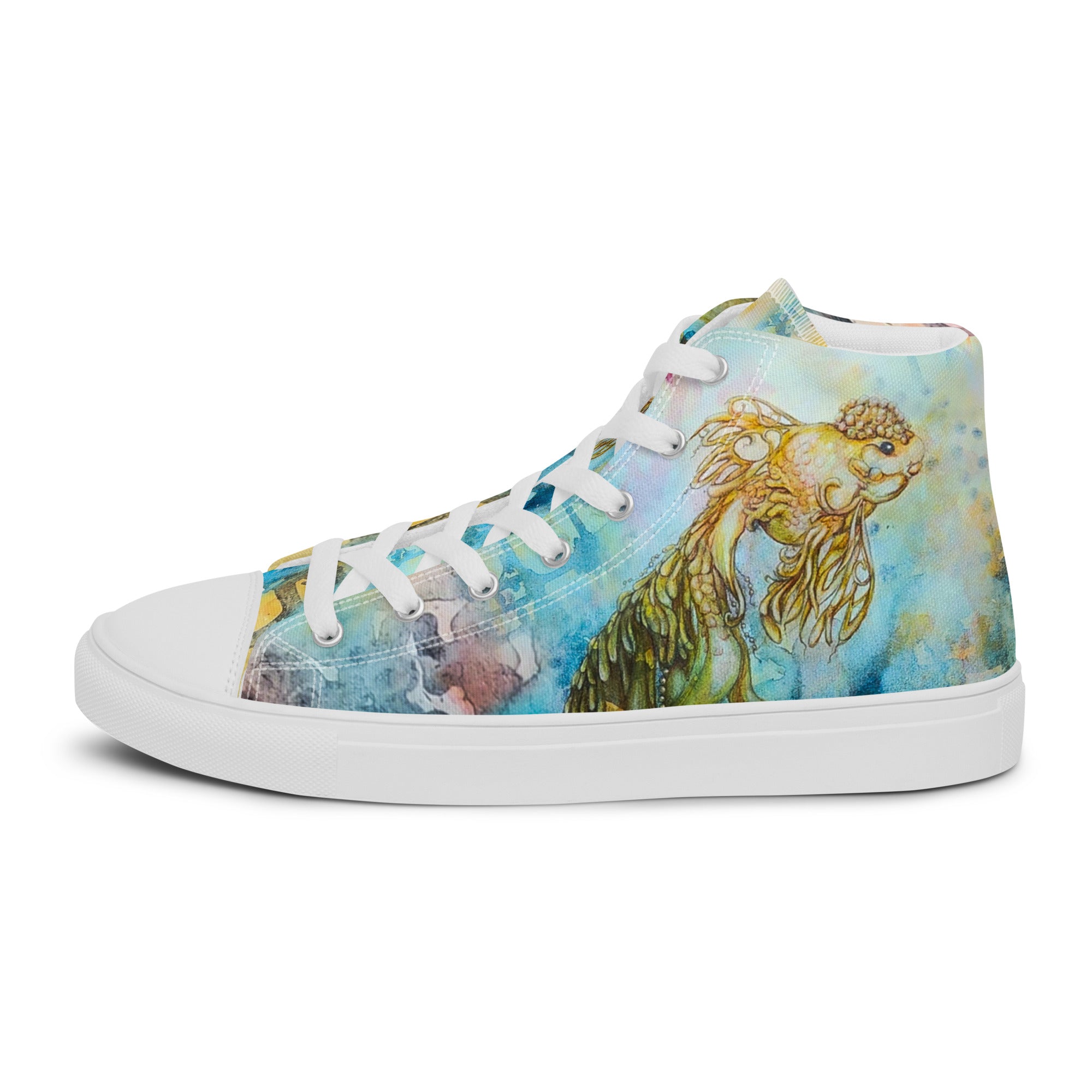 Womyn's High Top- Goldfish