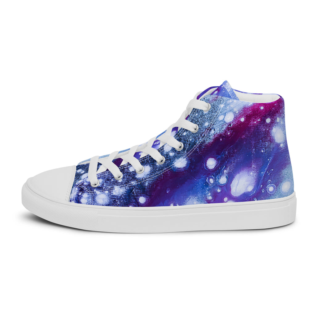 Womyn's High Top- Galaxy Purple