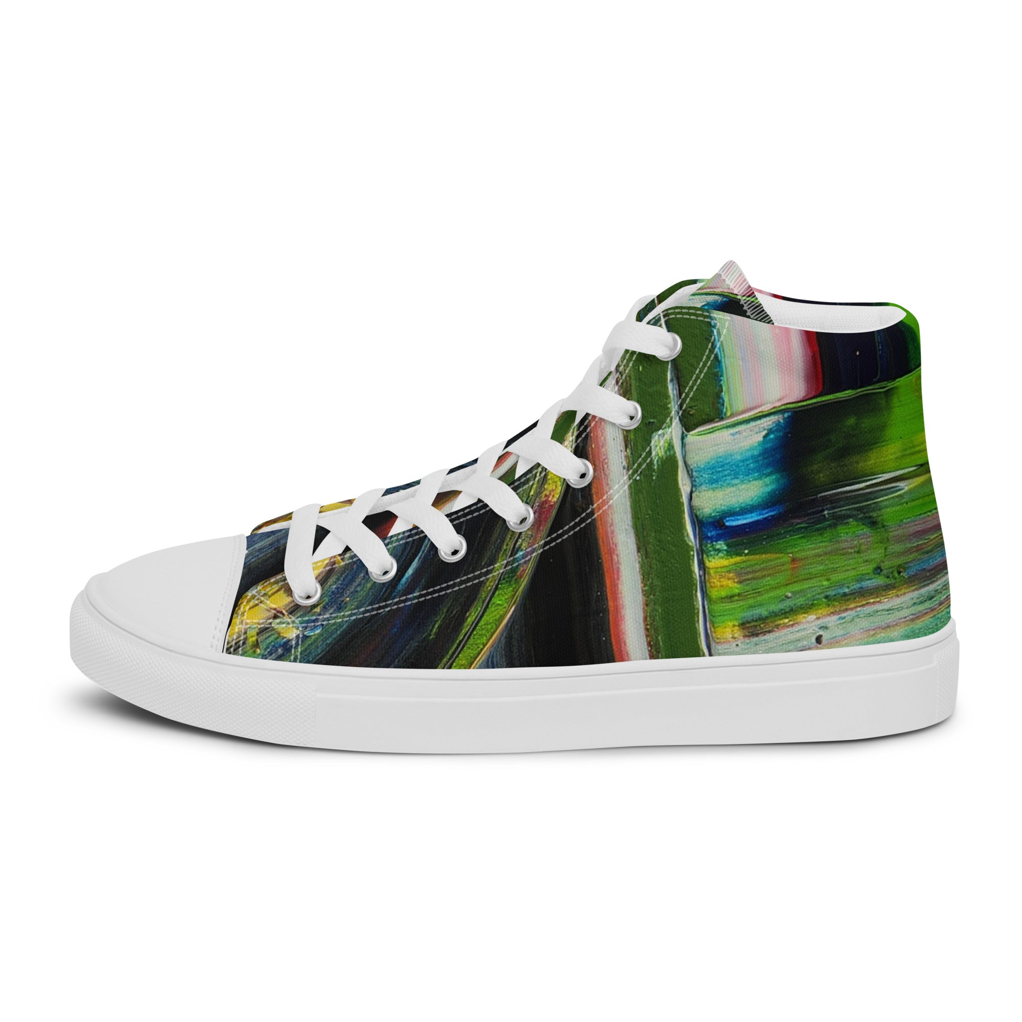 Womyn's High Top- Circus Green