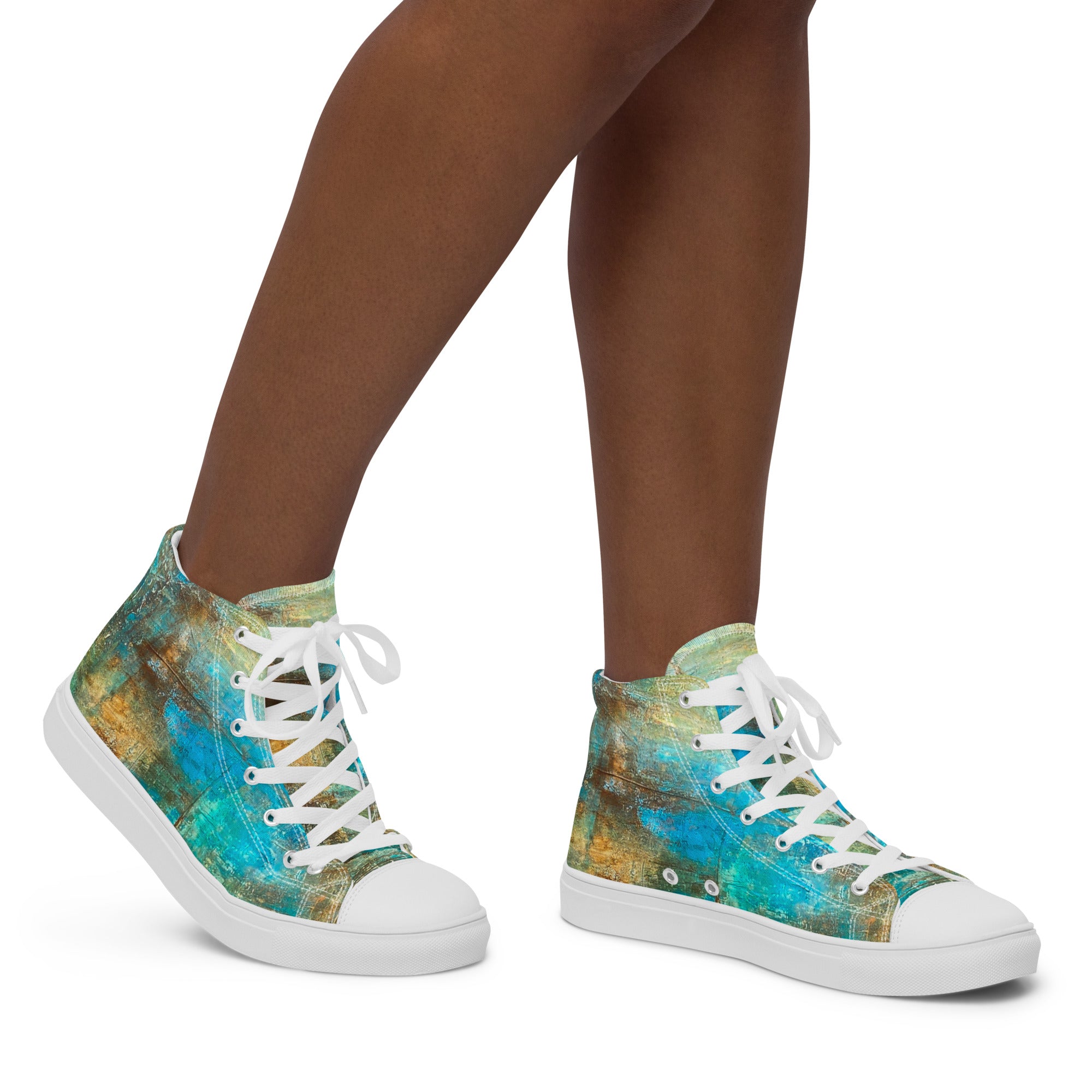 Womyn's High Top- Bright Earth