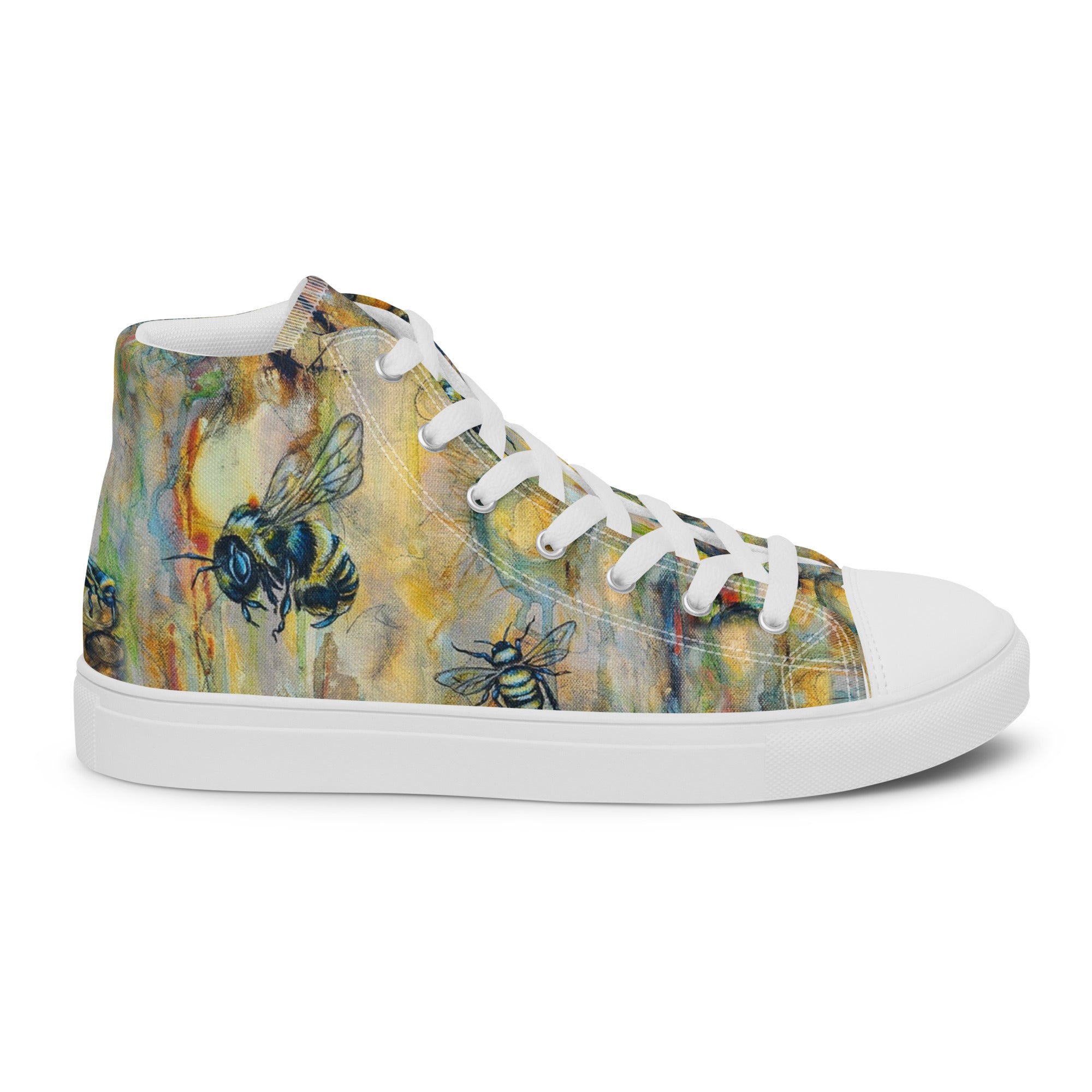 Womyn's High Top- Camp Bee
