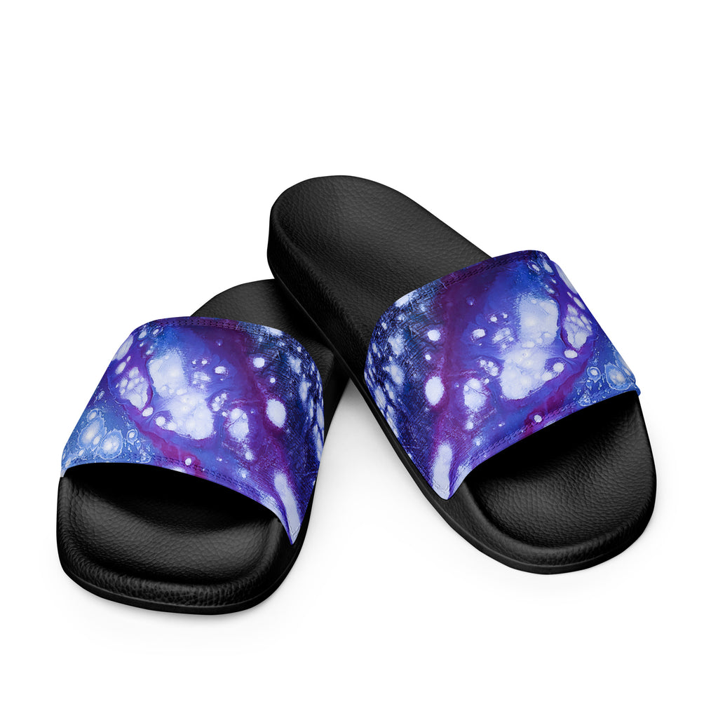 Womyn's Slides- Galaxy Purple
