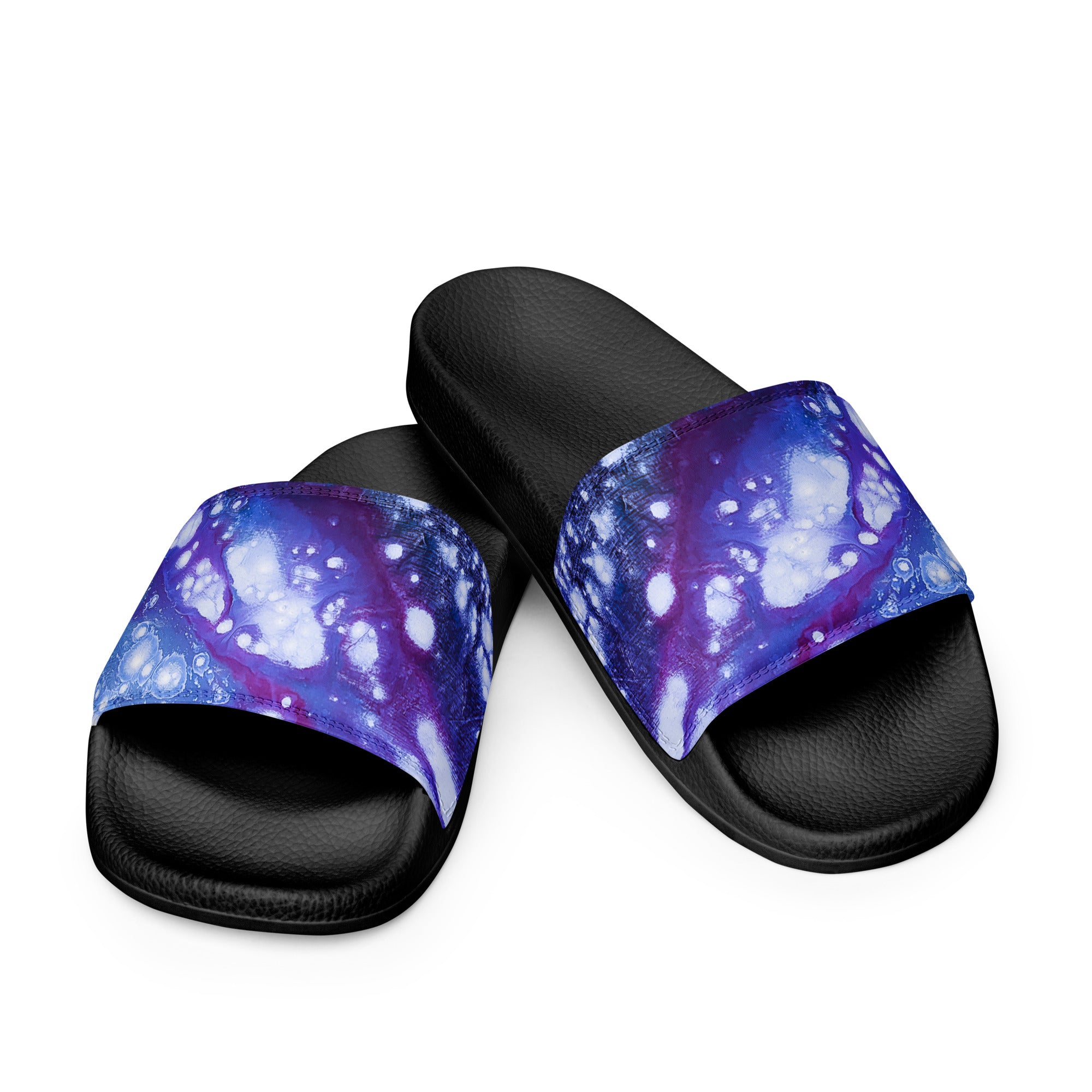 Womyn's Slides- Galaxy Purple