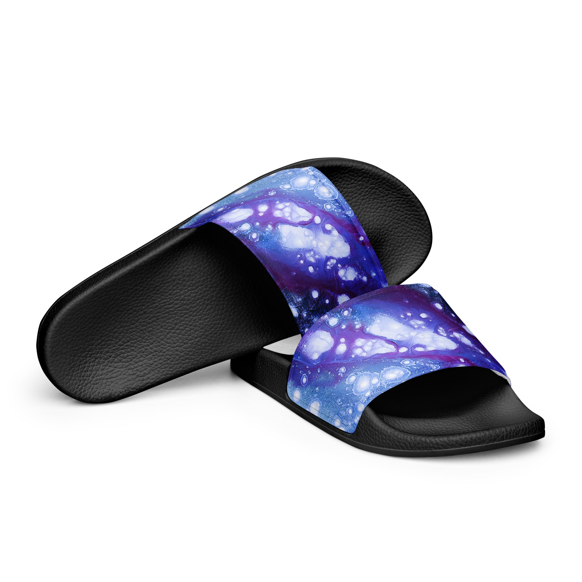 Womyn's Slides- Galaxy Purple
