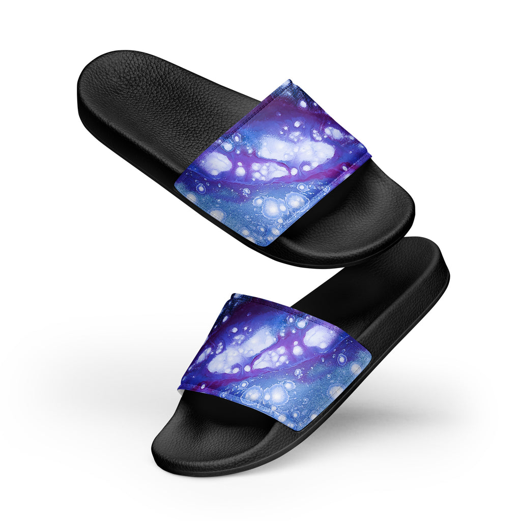 Womyn's Slides- Galaxy Purple