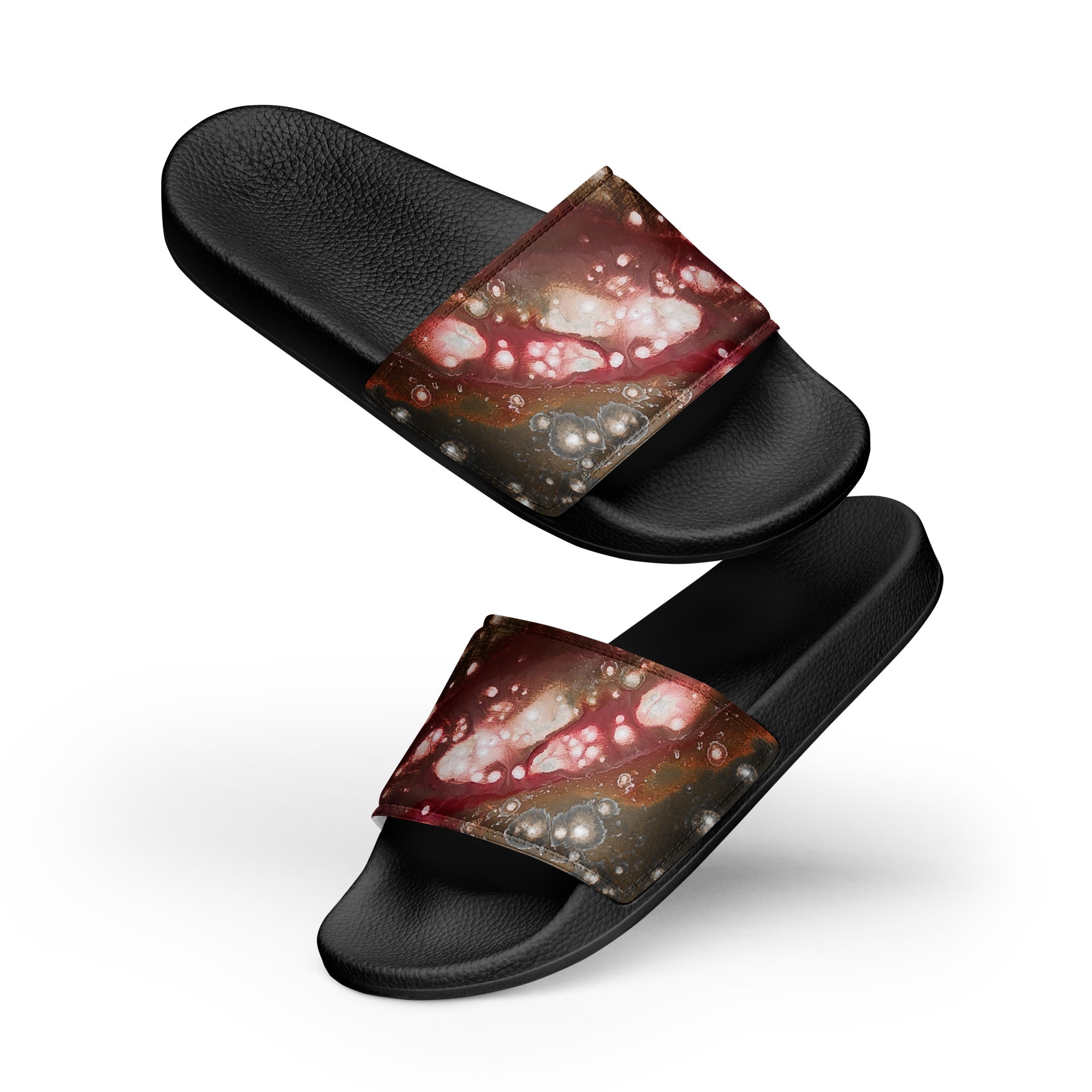 Womyn's Slides- Galaxy Rust