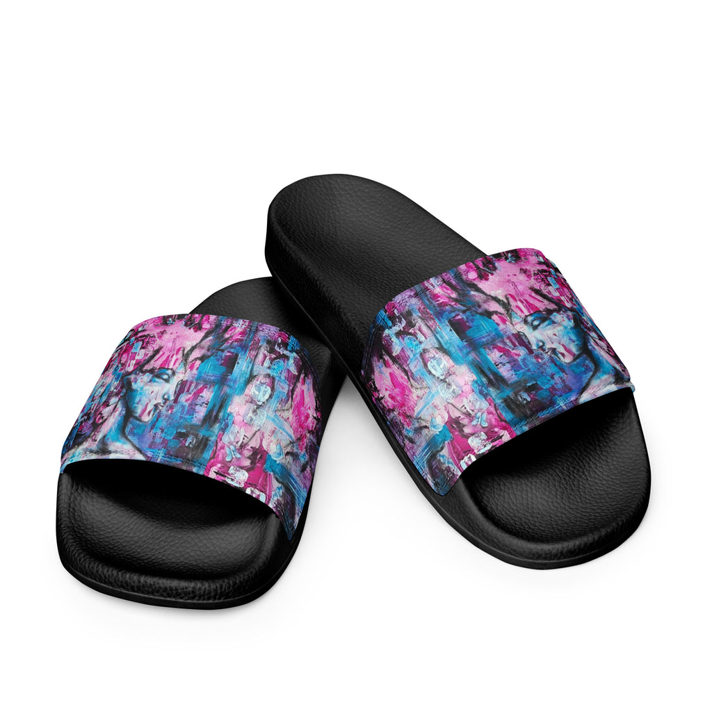 Womyn's slides- Pink Lady