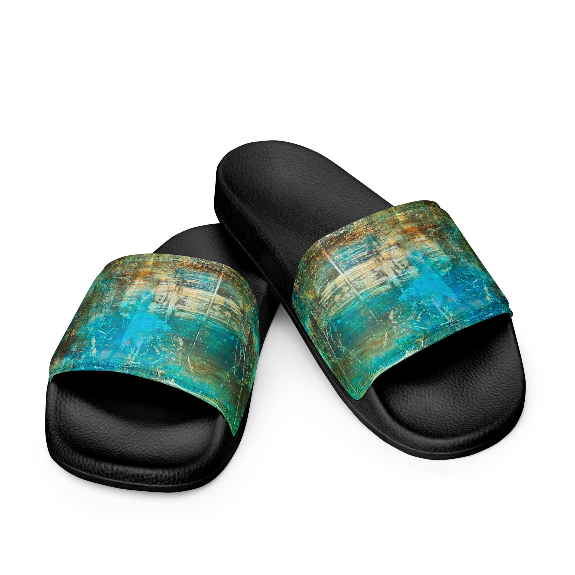 Womyn's slides- Bright Earth