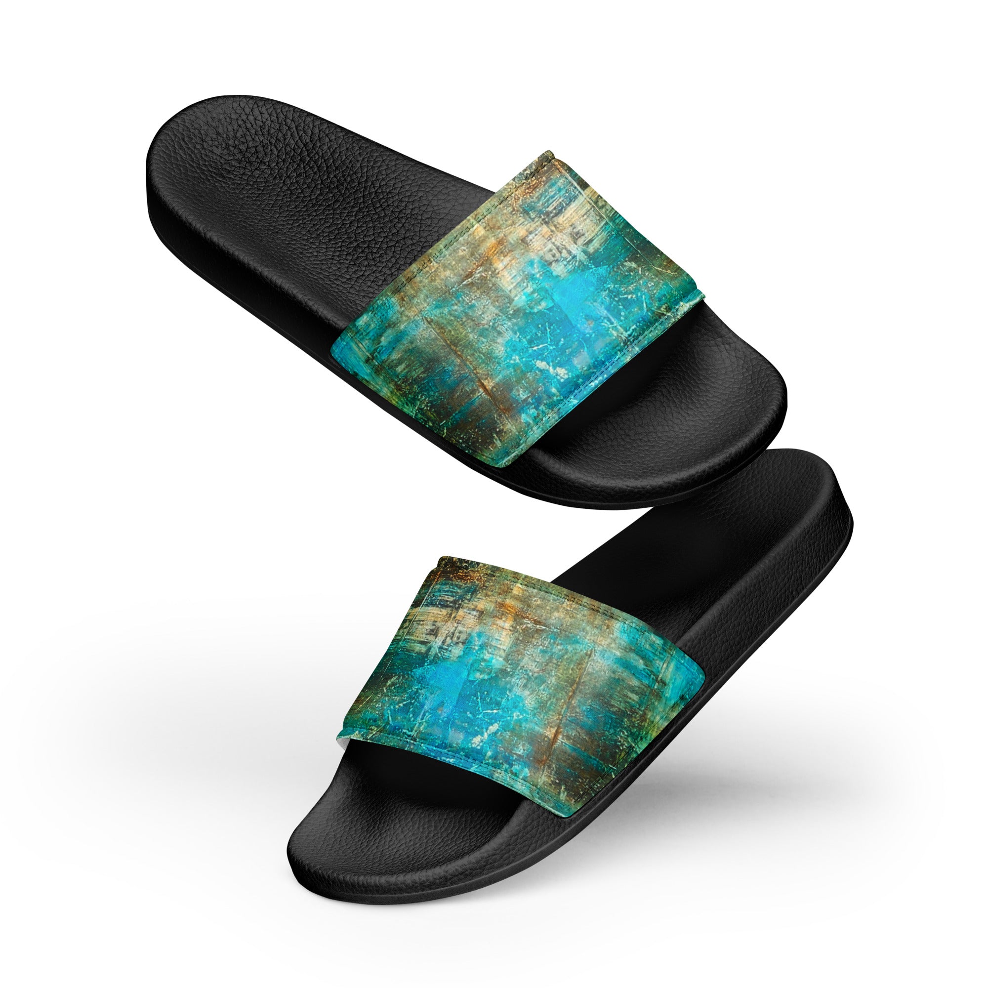 Womyn's slides- Bright Earth