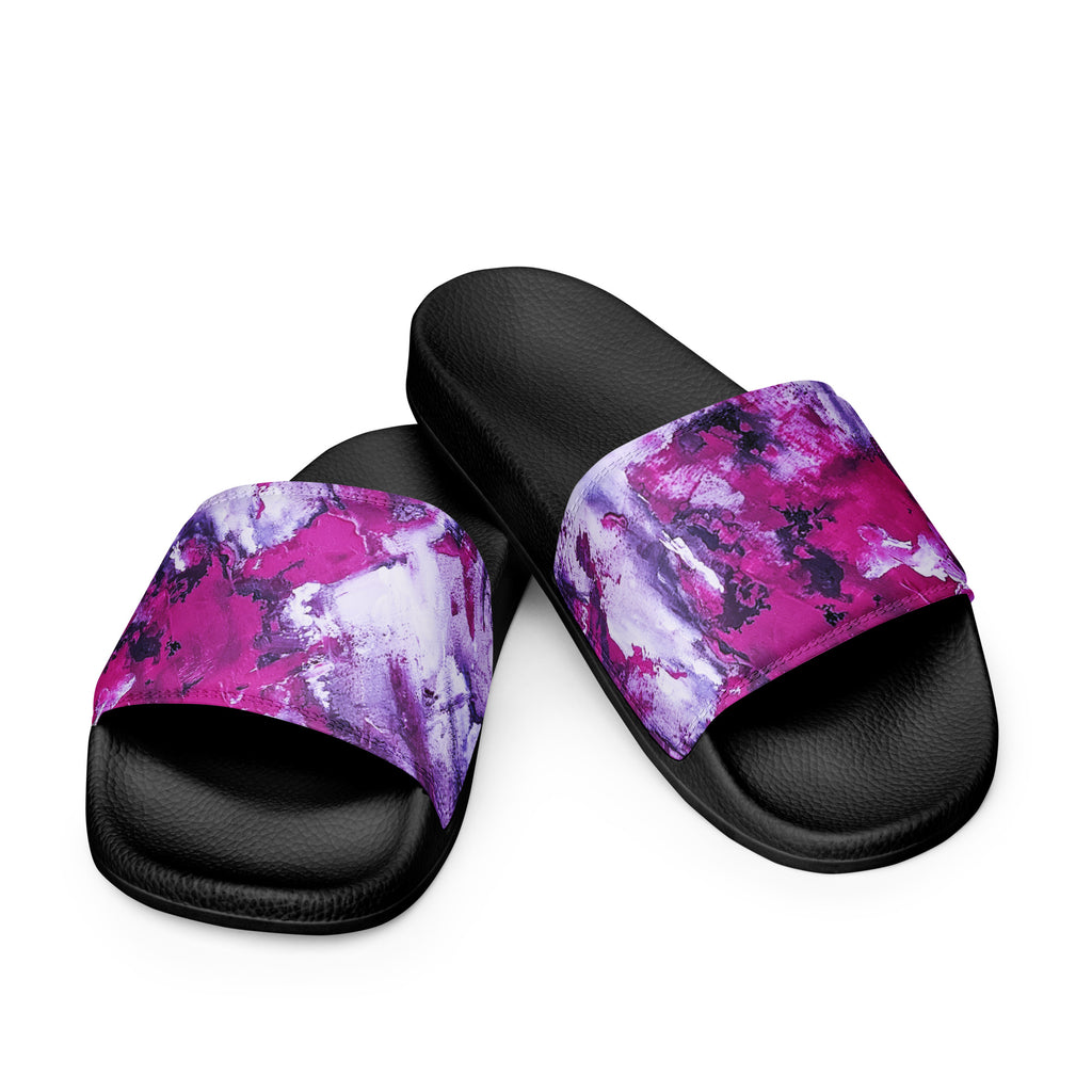 Womyn's Slides- Mismatch Pink