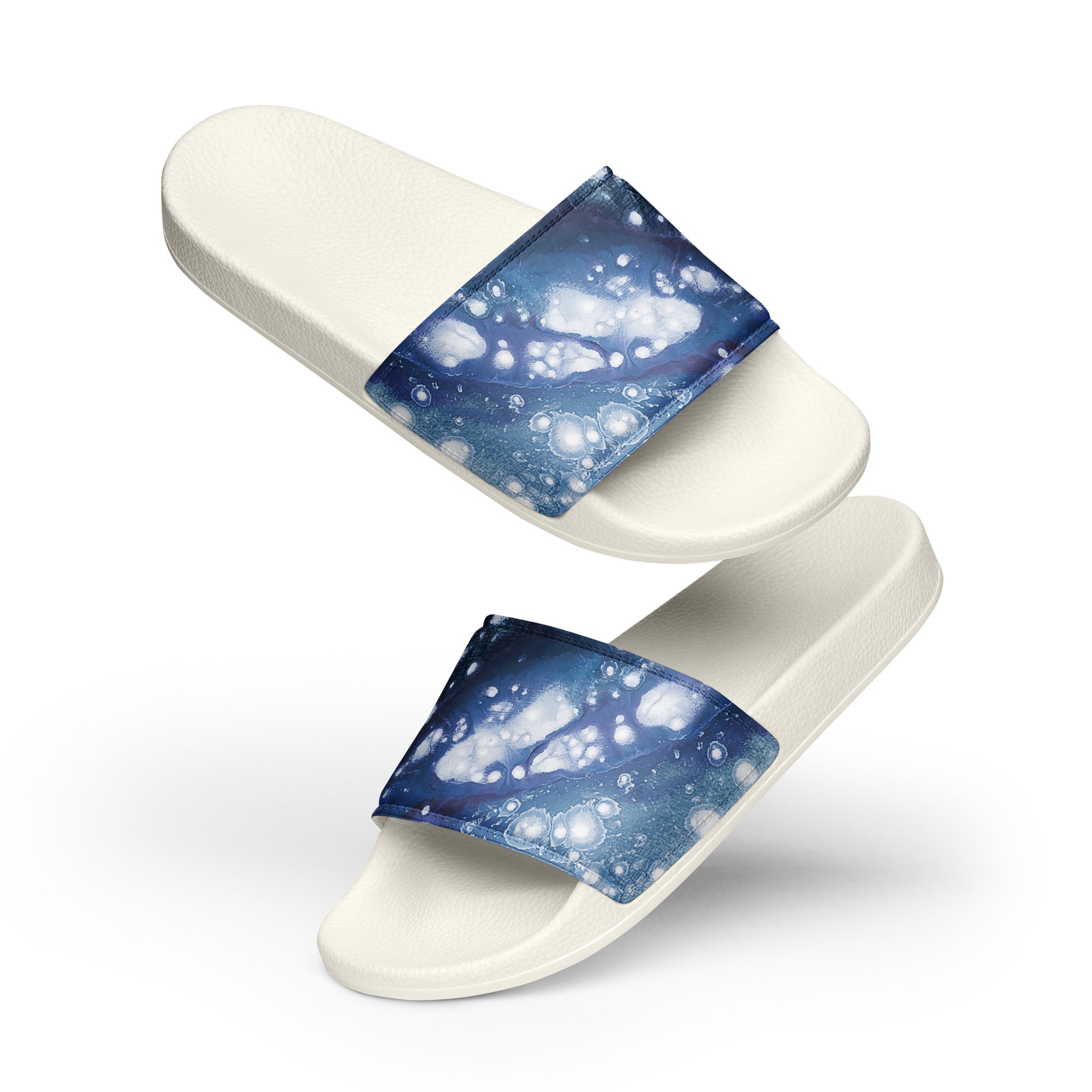 Womyn's Slides- Galaxy Blue