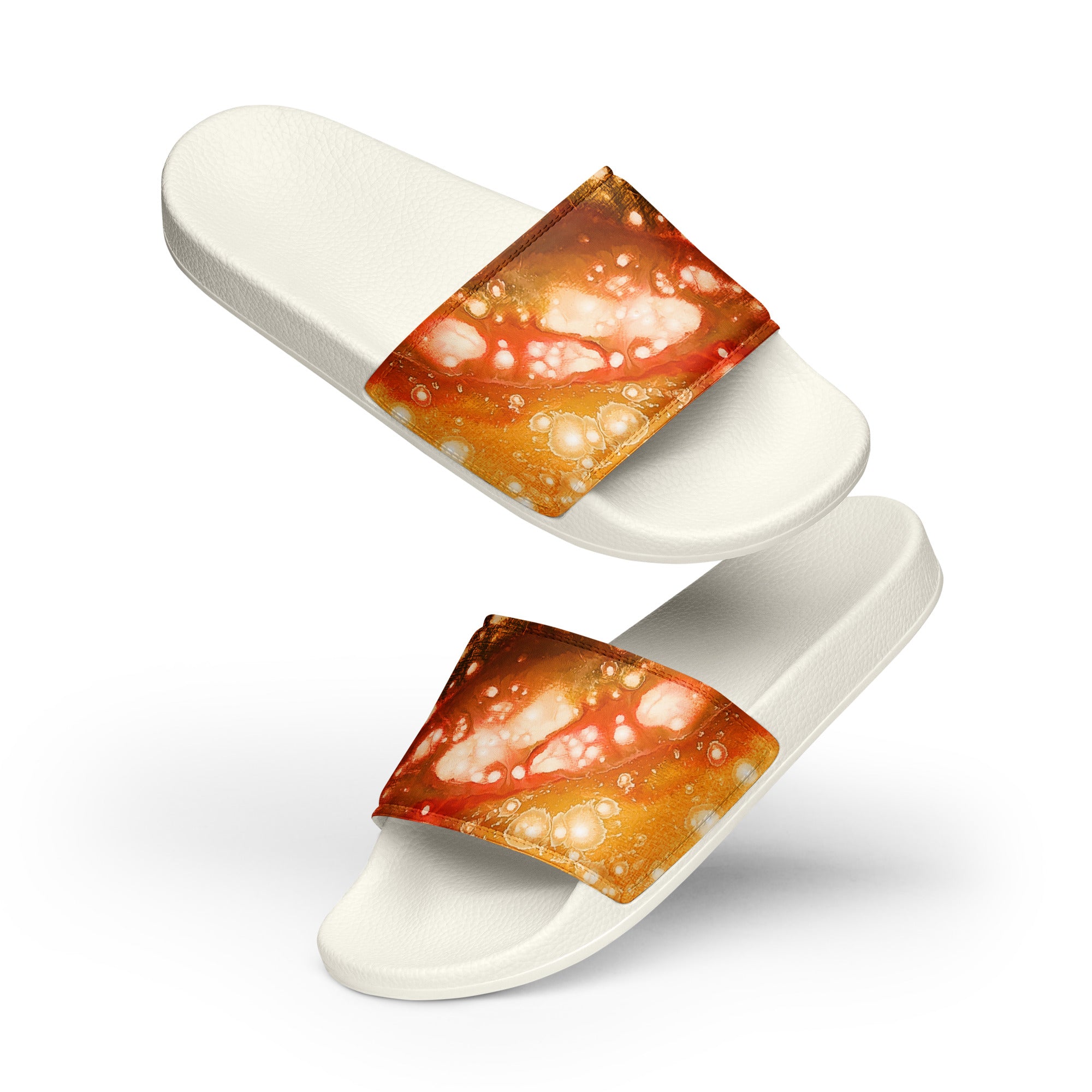 Womyn's Slides- Galaxy Golden
