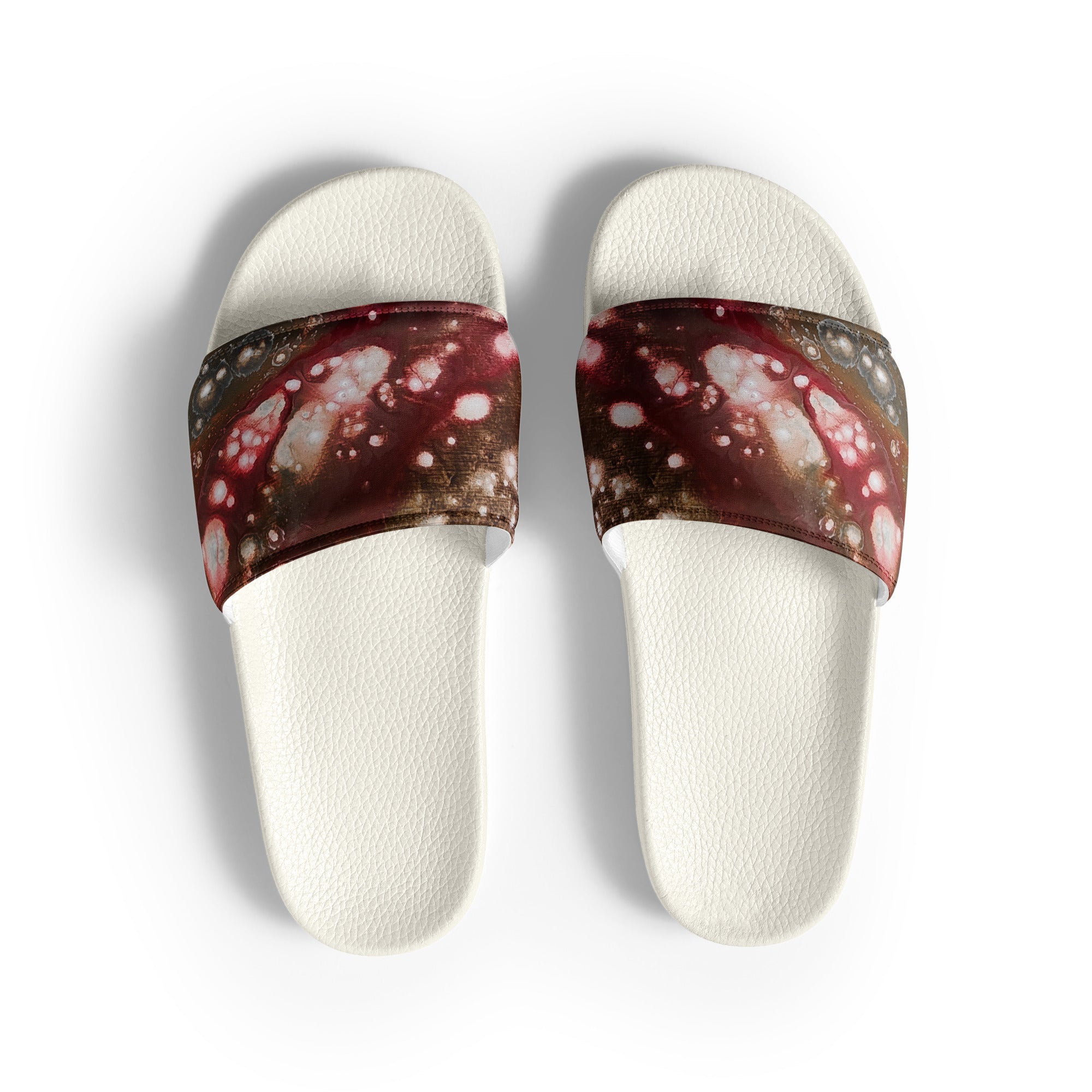 Womyn's Slides- Galaxy Rust