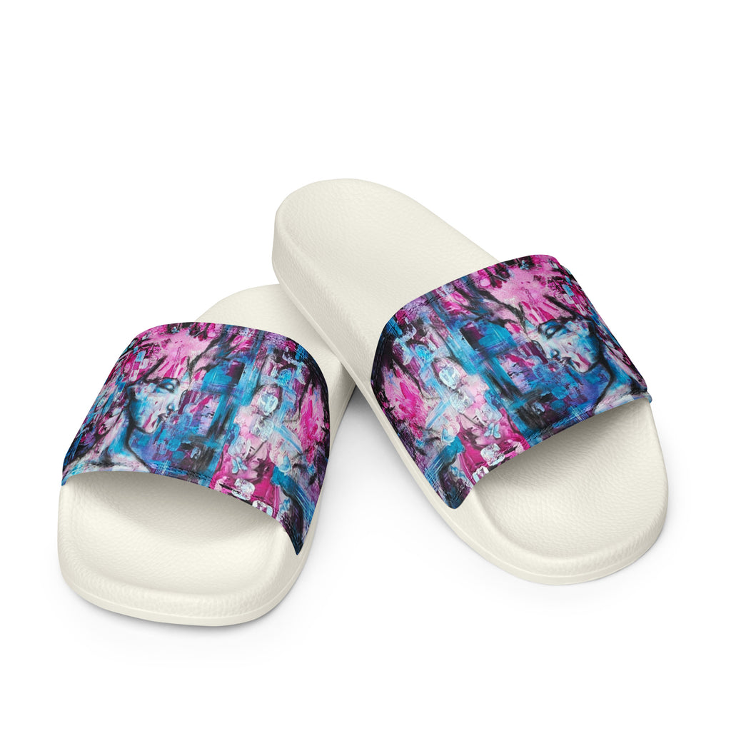 Womyn's slides- Pink Lady