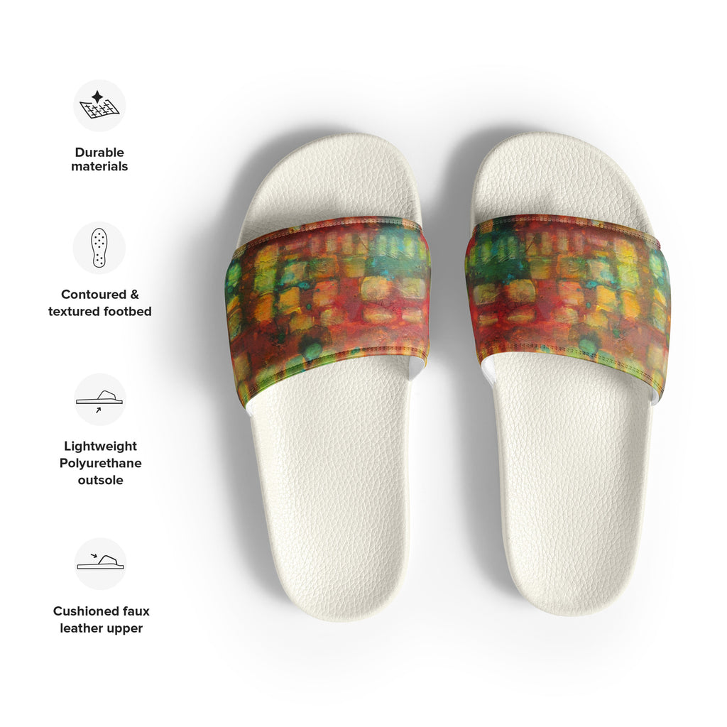 Womyn's Slides- With Feeling Red