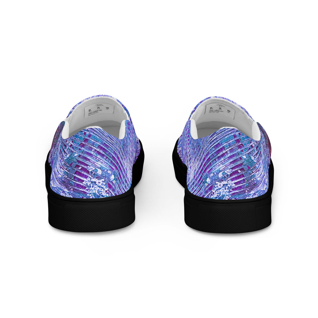 Womyn's Slip On- Weave Purple
