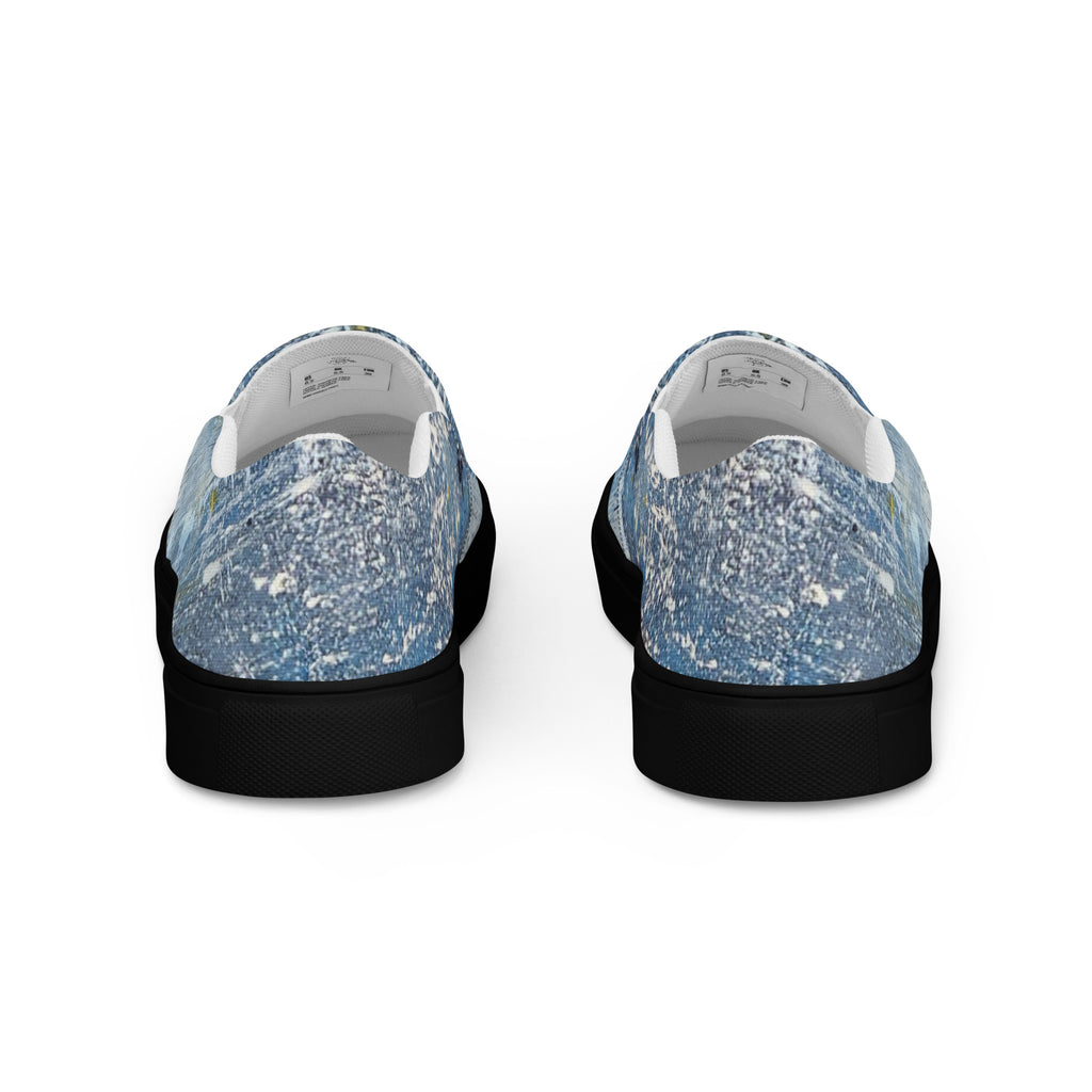 Womyn's Slip On- Denim Scrape