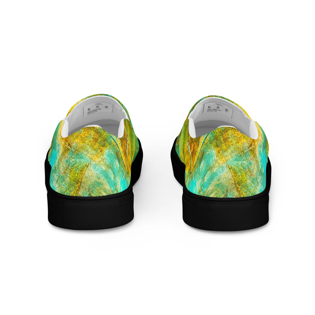 Womyn's Slip On- Bright Earth Flow