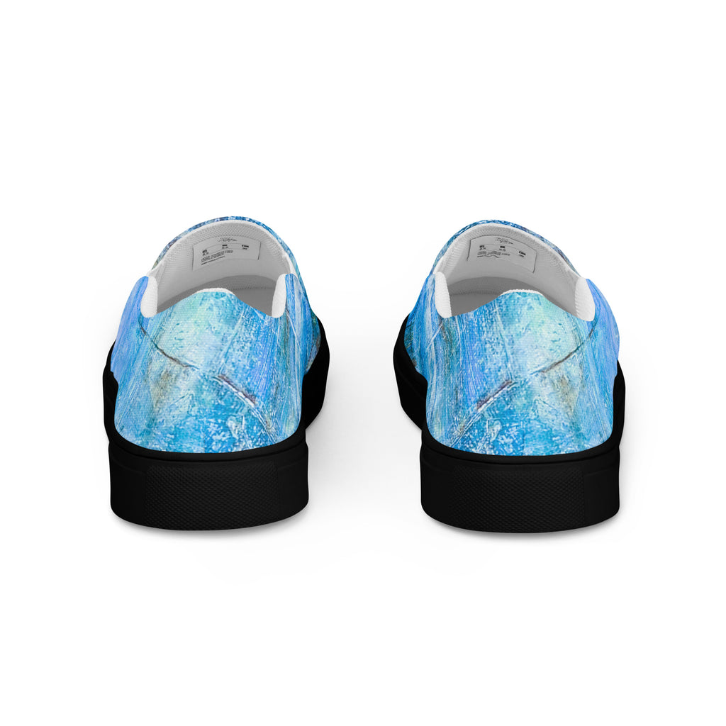 Womyn's Slip On- Bright Earth Blue