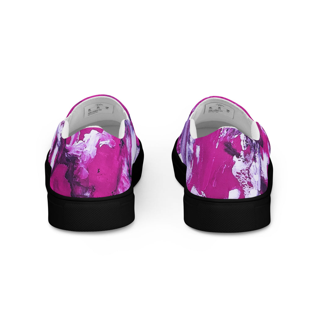 Womyn's Slip On- Mismatch Pink