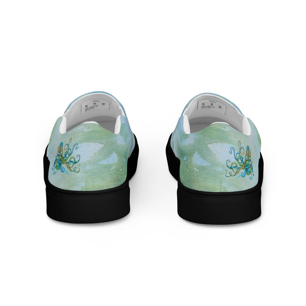 Womyn's Slip On- Nature Octopus