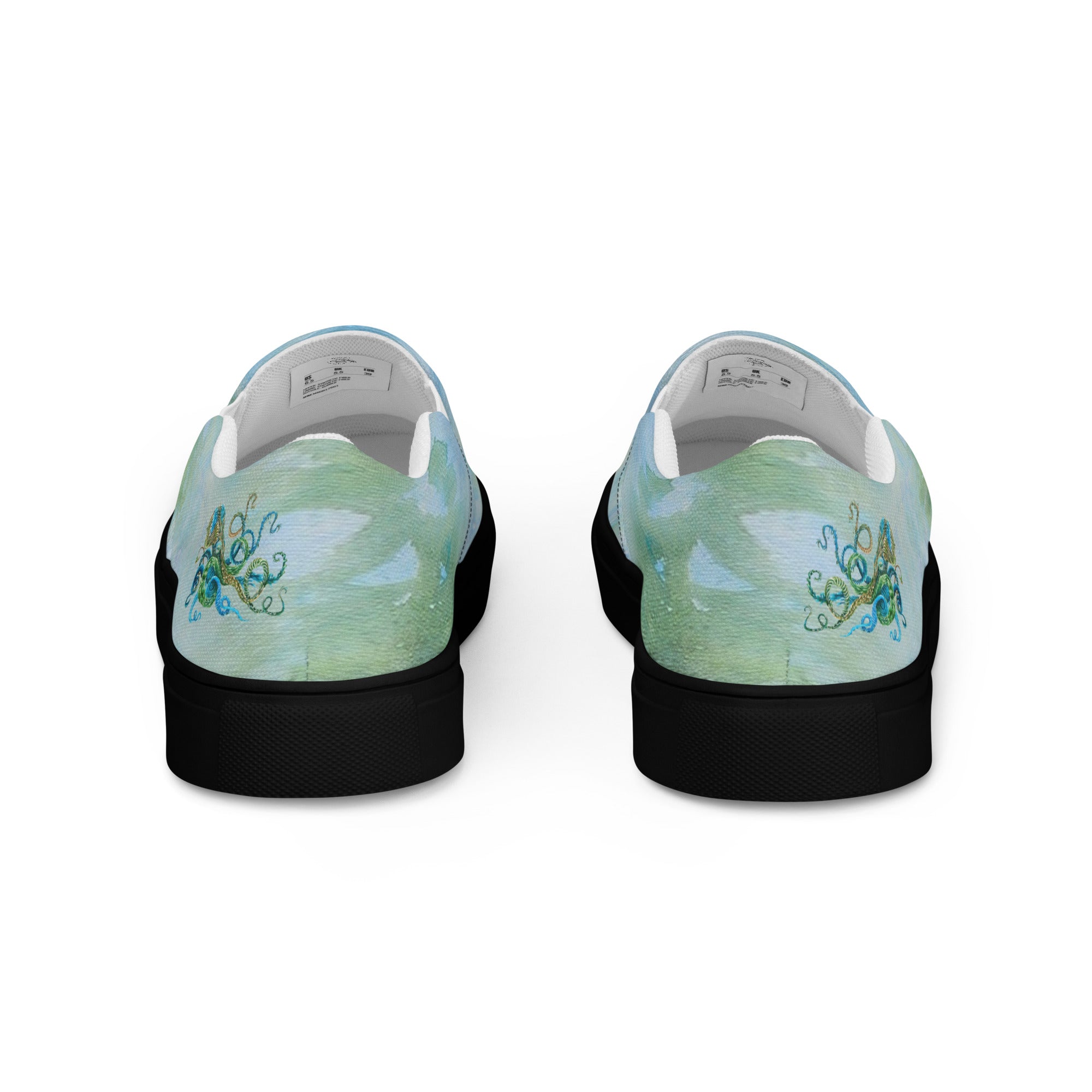 Womyn's Slip On- Nature Octopus