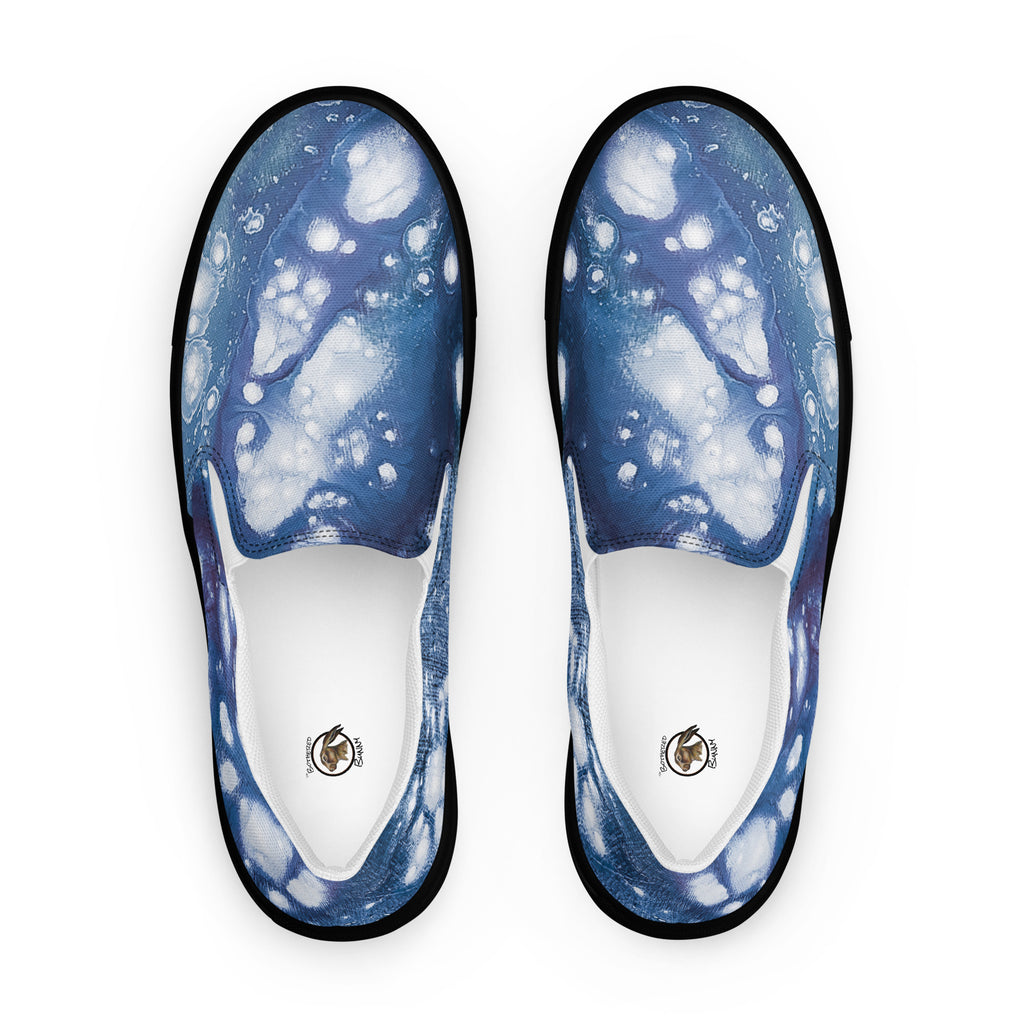 Womyn's Slip On- Galaxy Blue