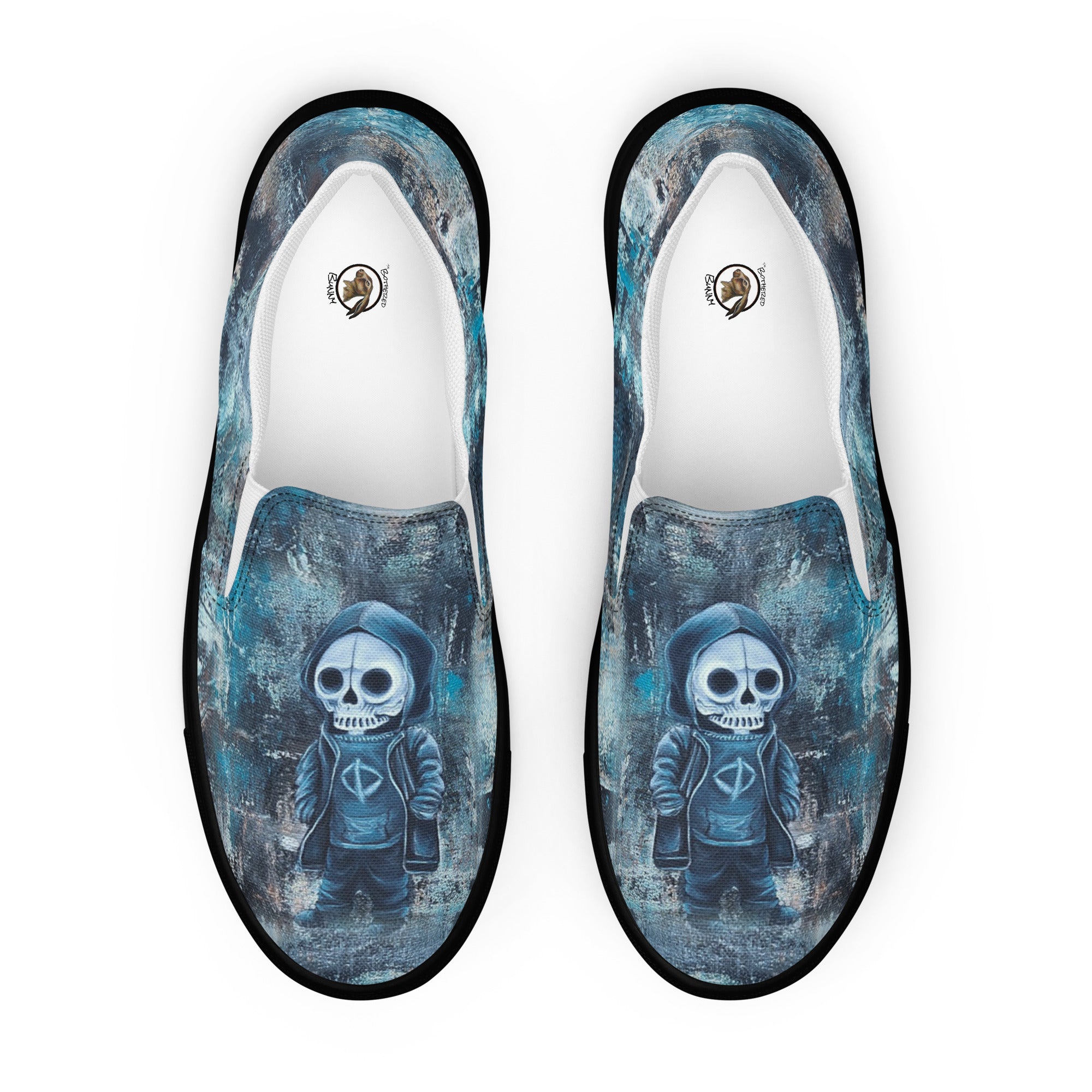 Womyn's Slip On- Skull Boy