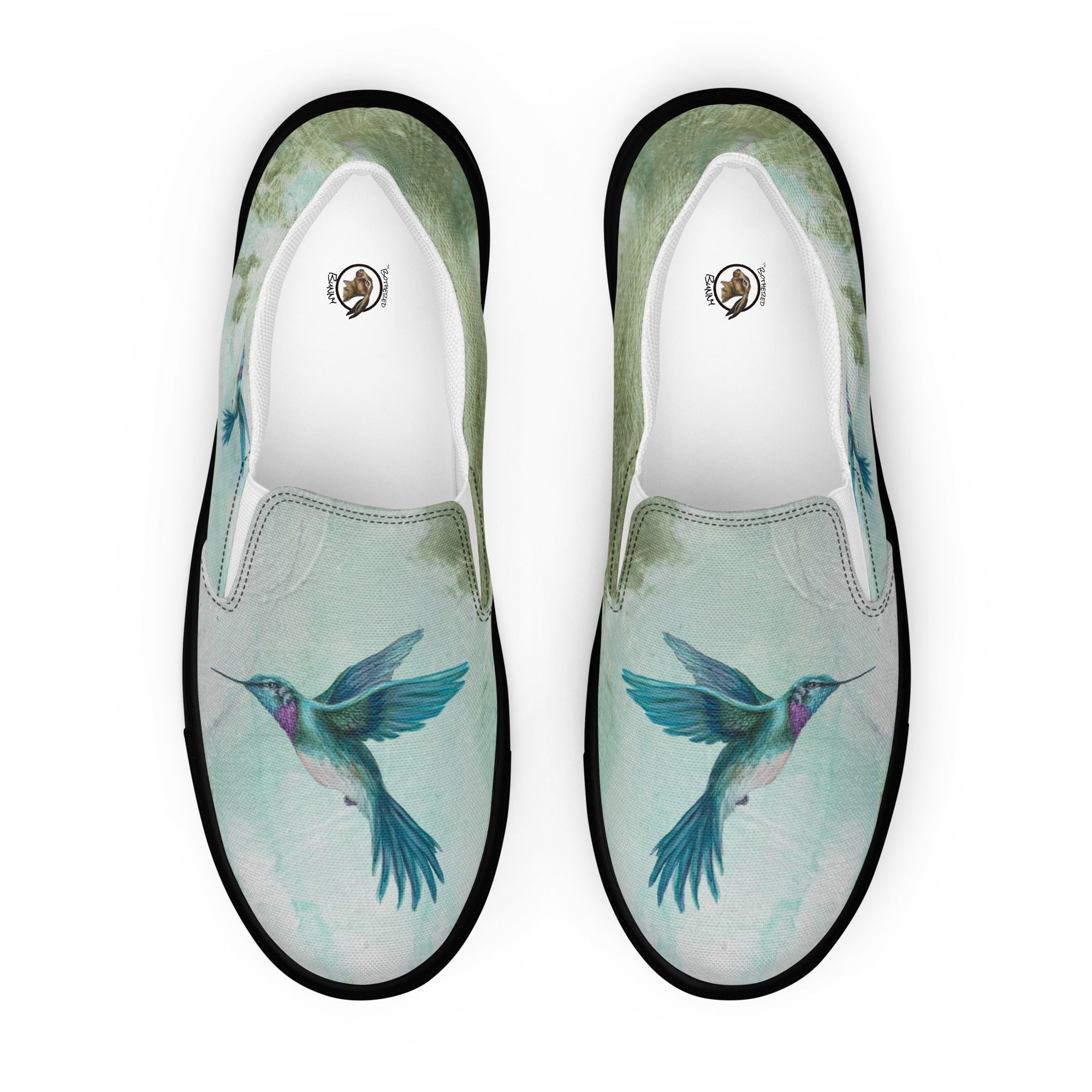Womyn's Slip On- Hummingbird