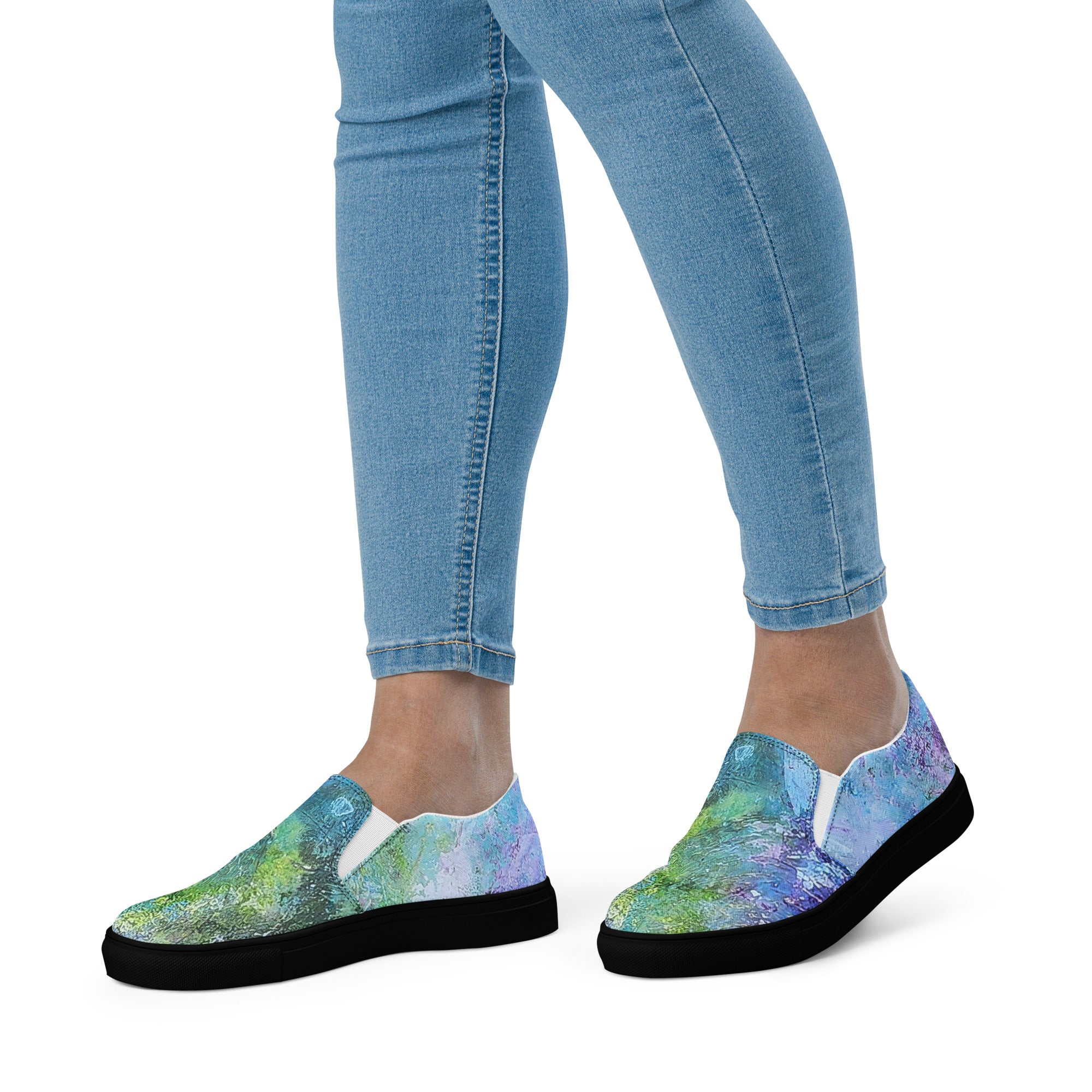 Womyn's Slip On- Lagoon