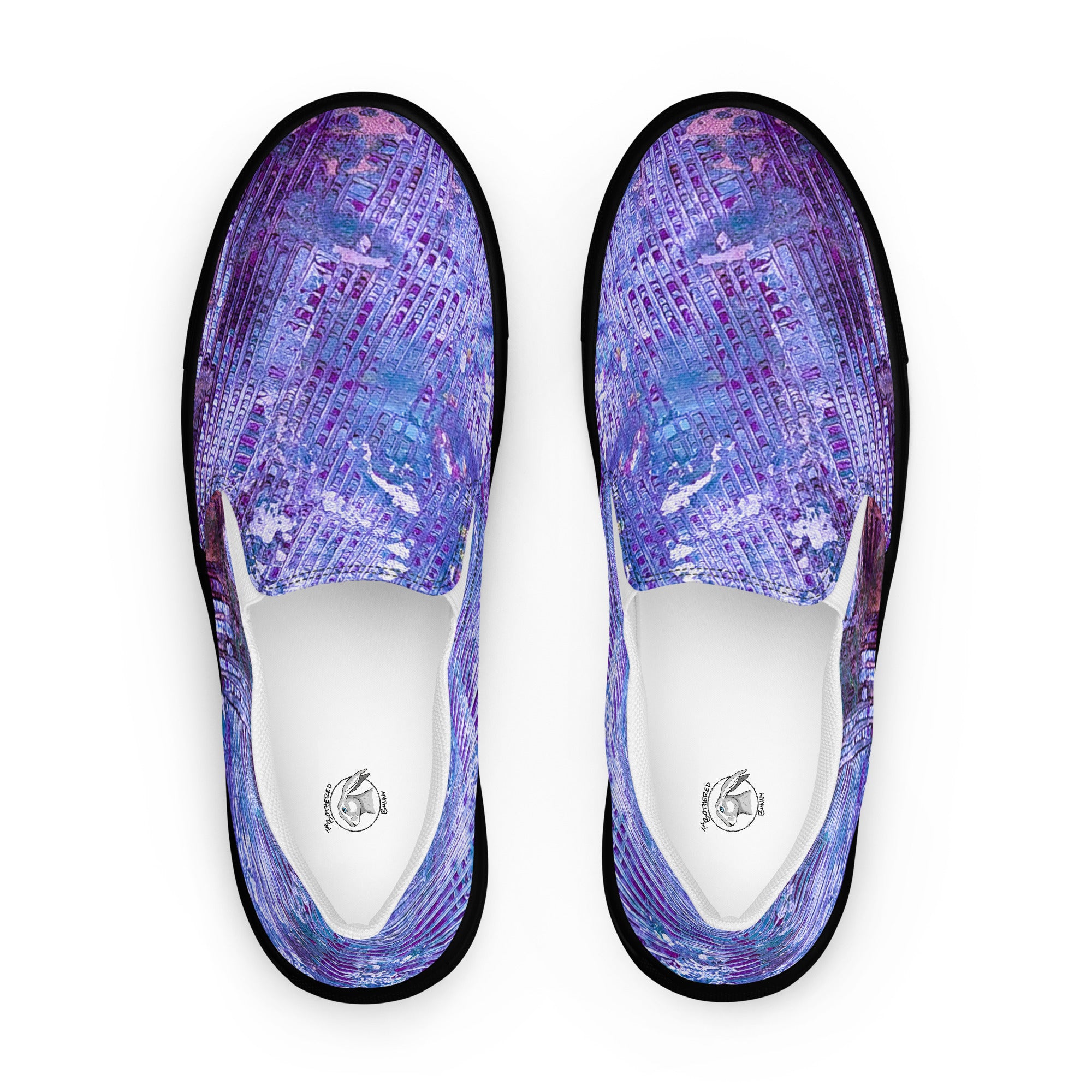 Womyn's Slip On- Weave Purple