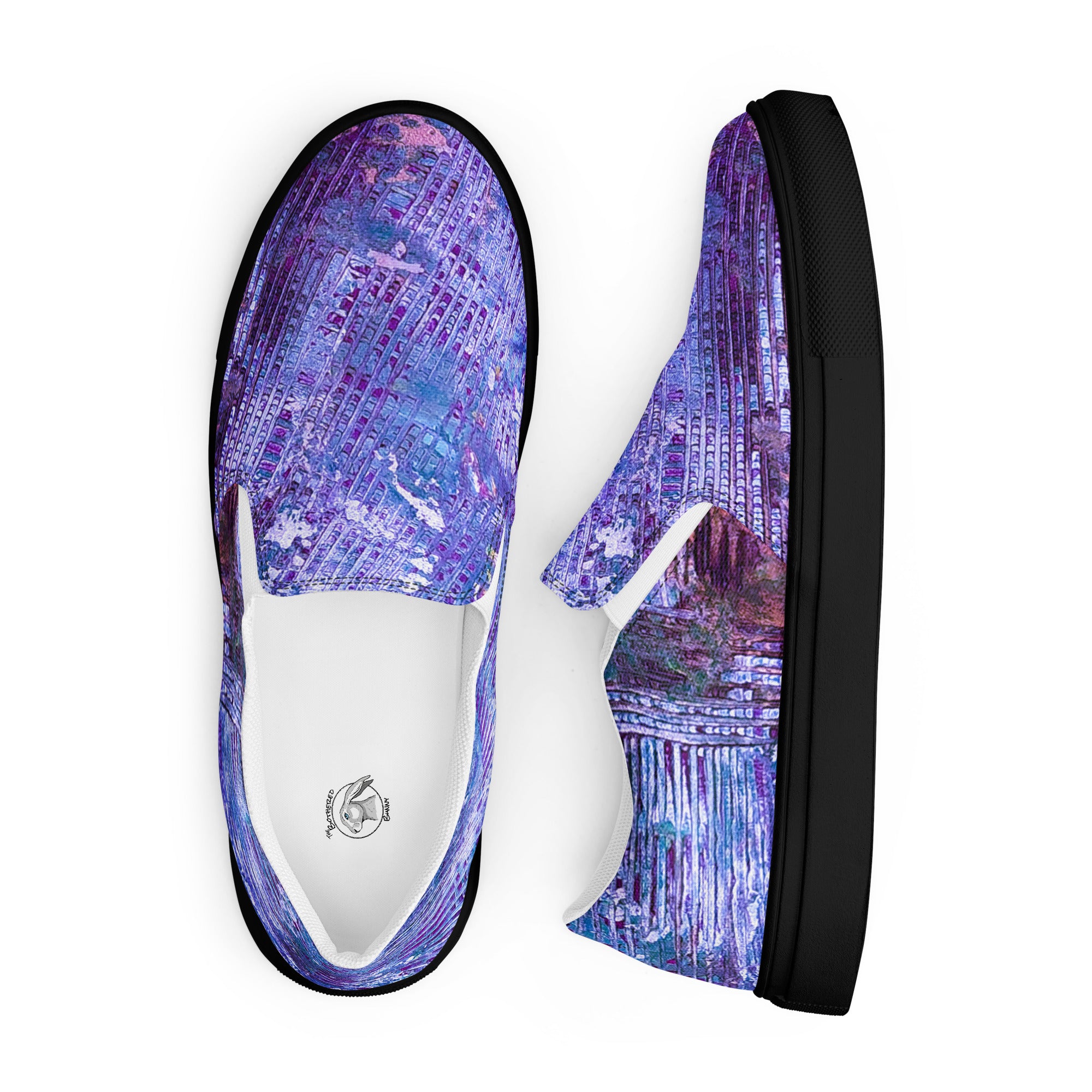 Womyn's Slip On- Weave Purple