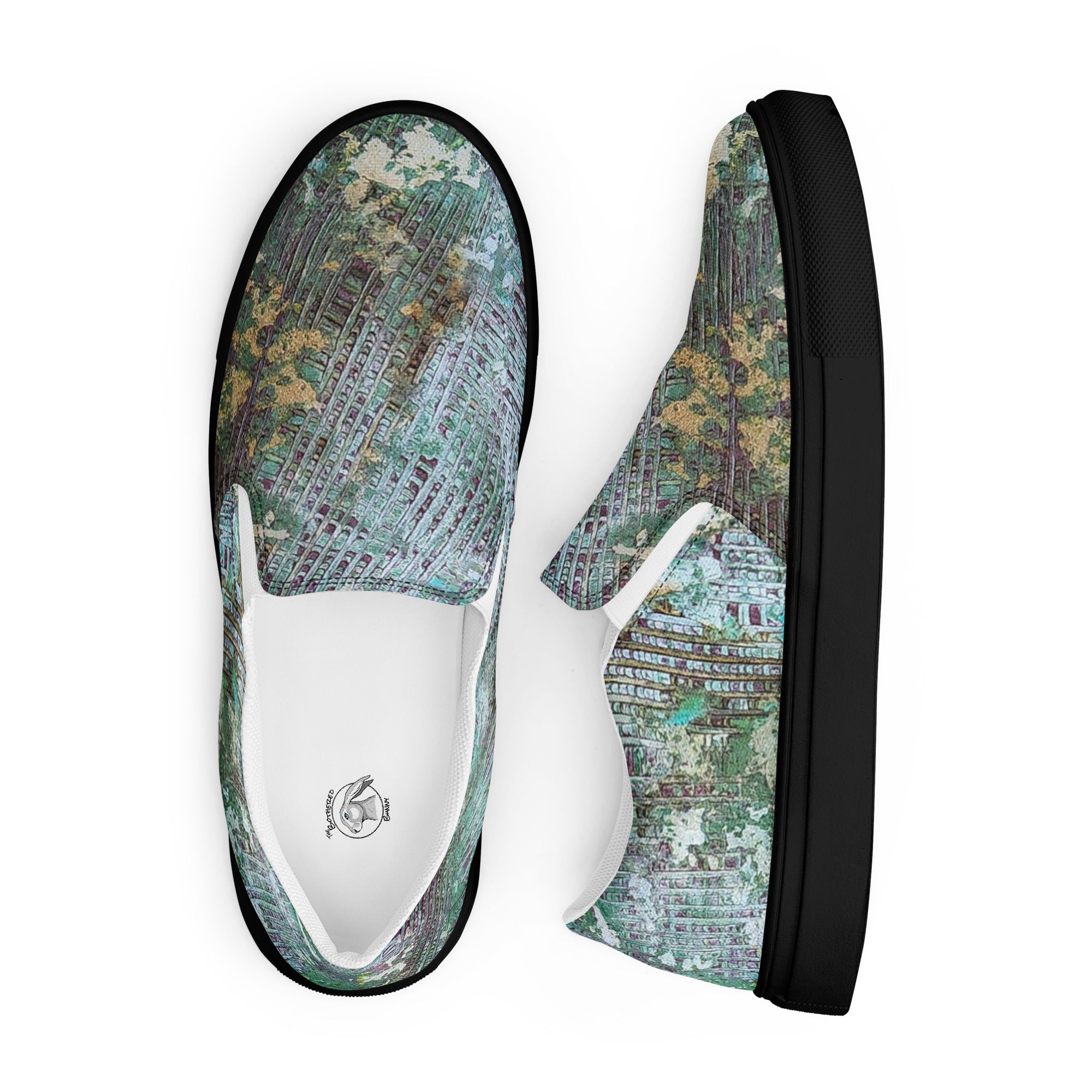 Womyn's Slip On- Weave Green