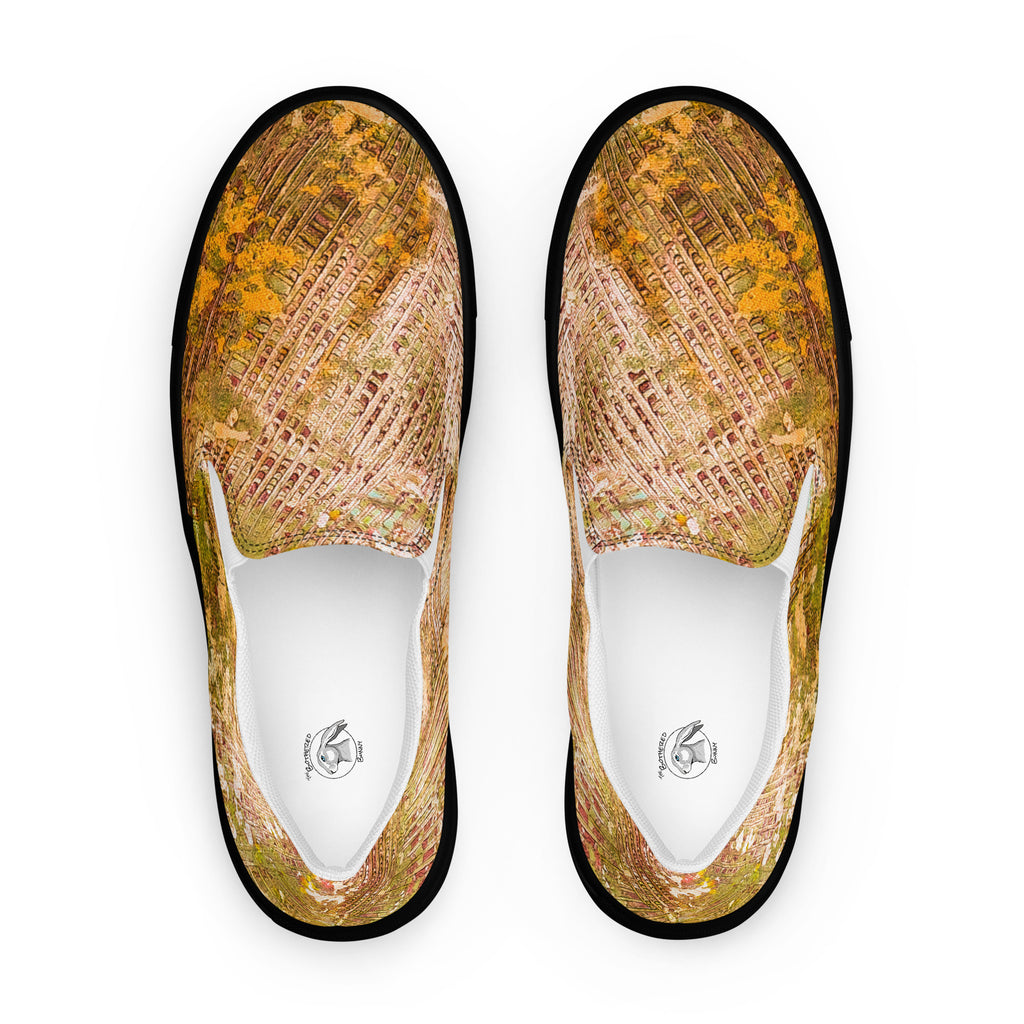 Womyn's Slip On- Weave Golden