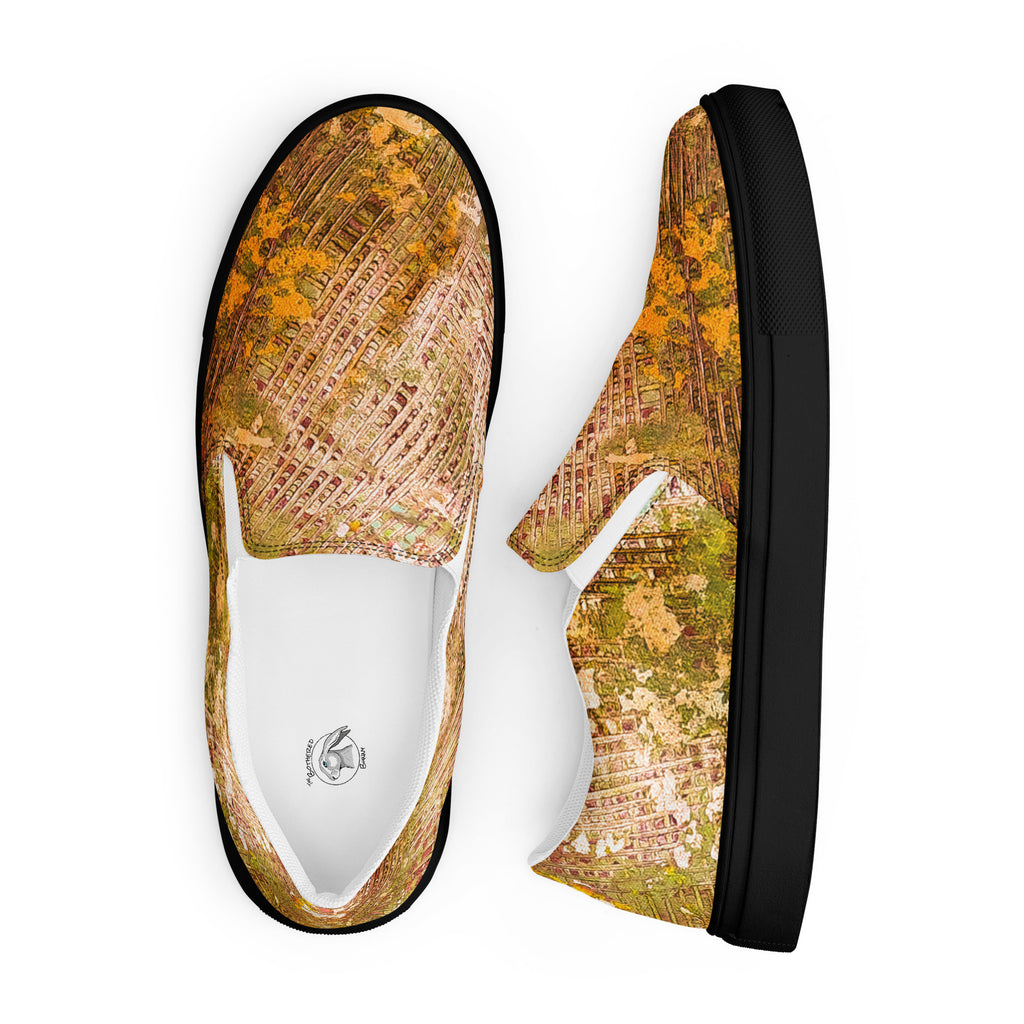 Womyn's Slip On- Weave Golden