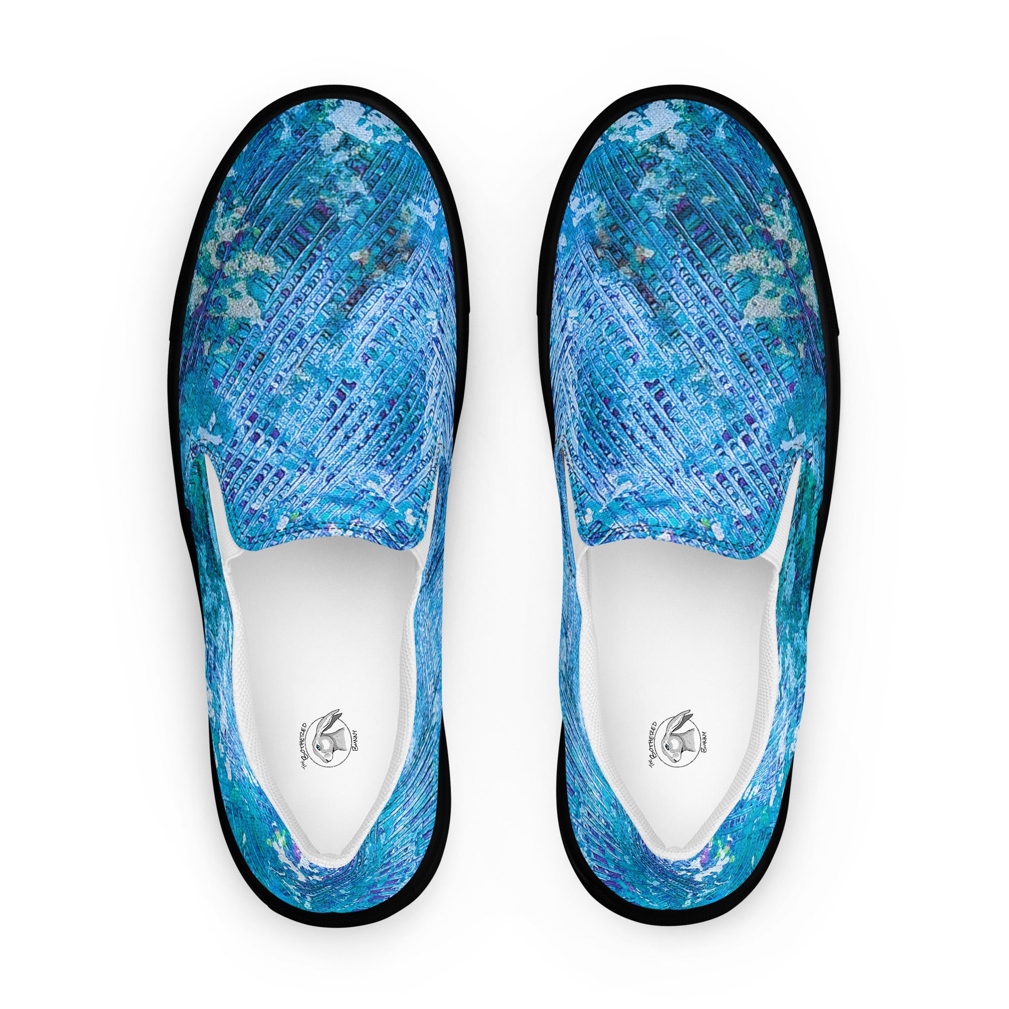 Womyn's Slip On- Weave Blue