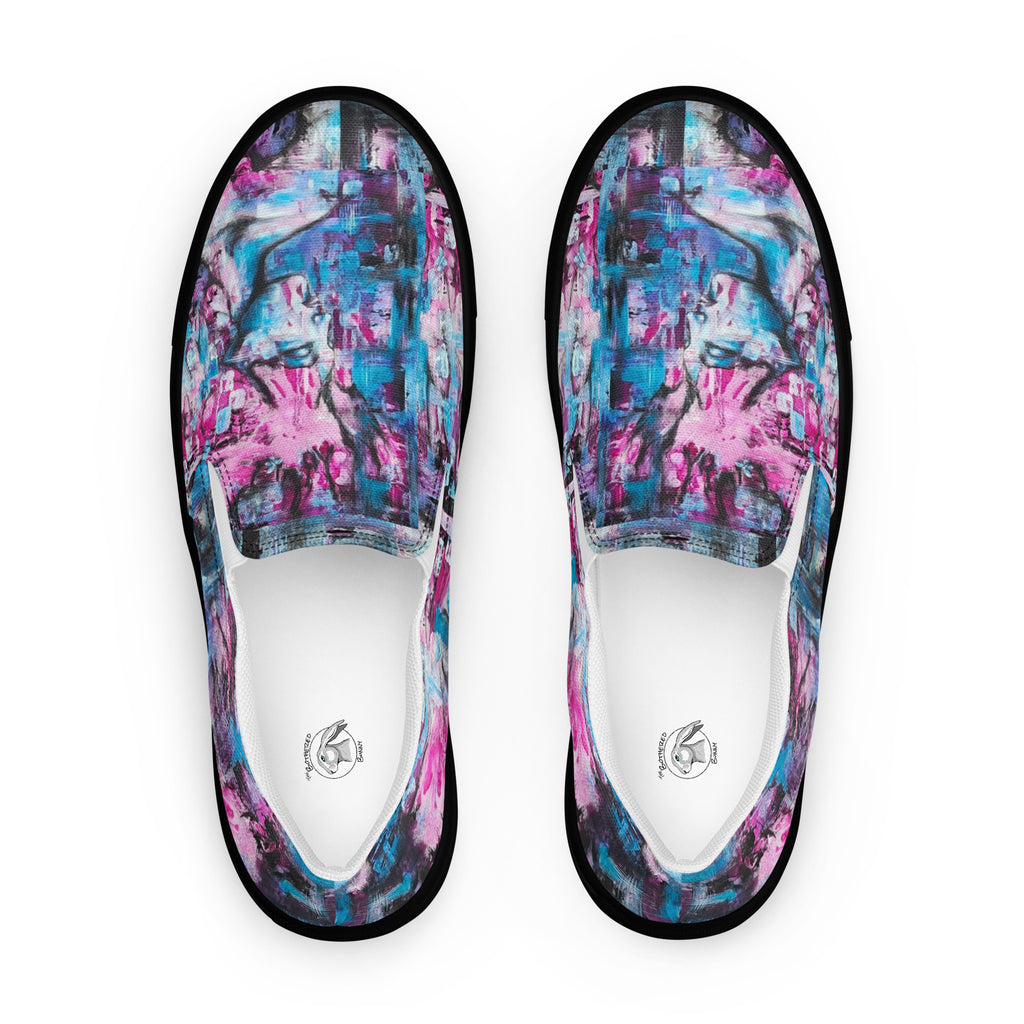 Womyn's Slip On- Pink Lady
