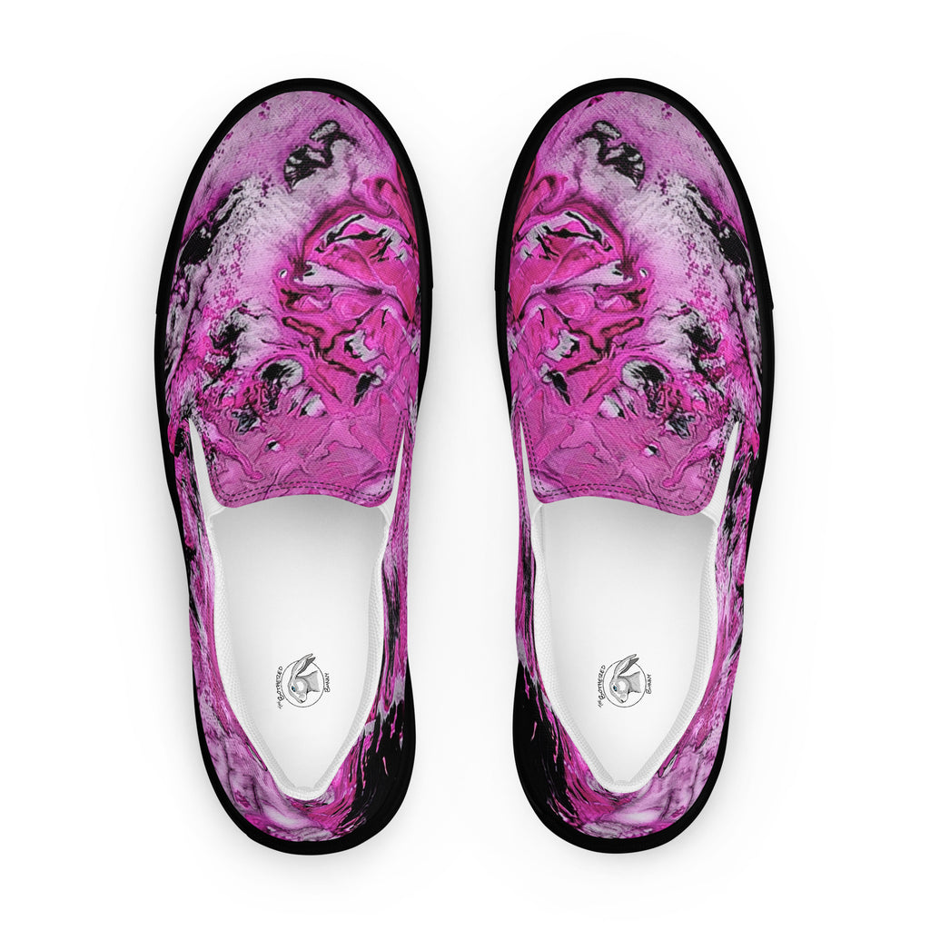 Womyn's Slip On- Pink Marble