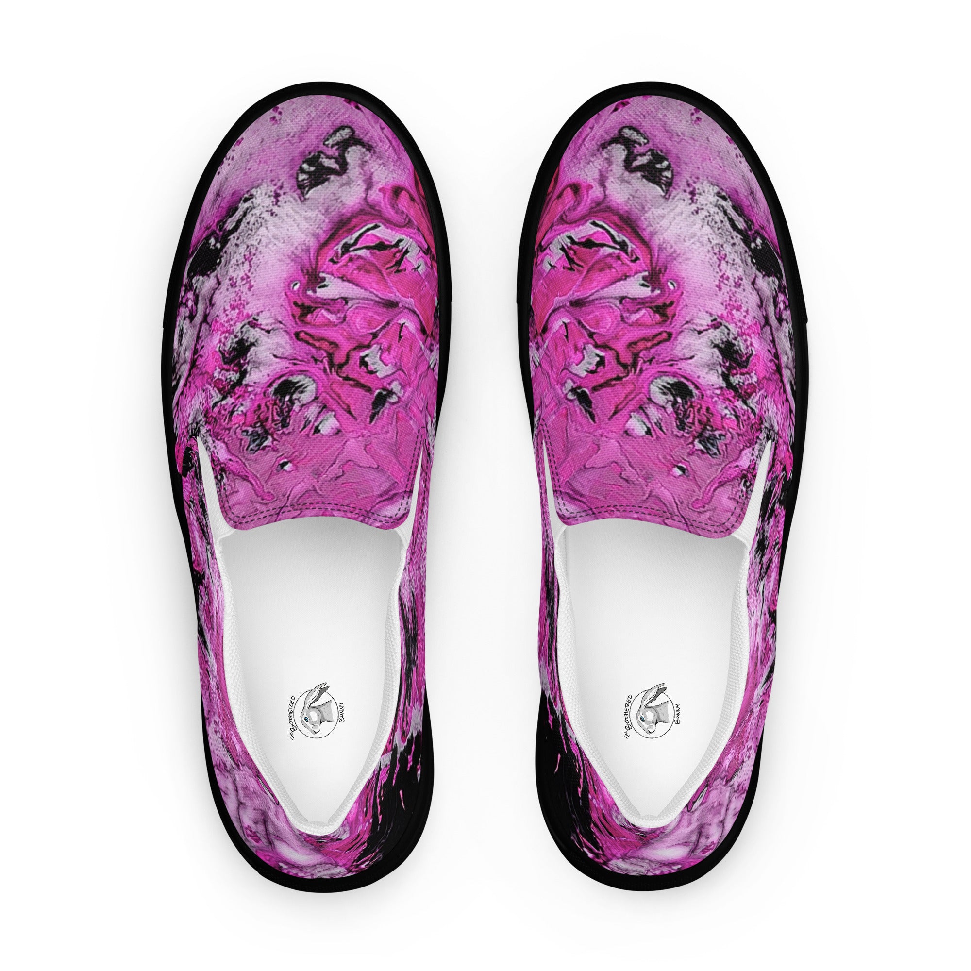Womyn's Slip On- Pink Marble