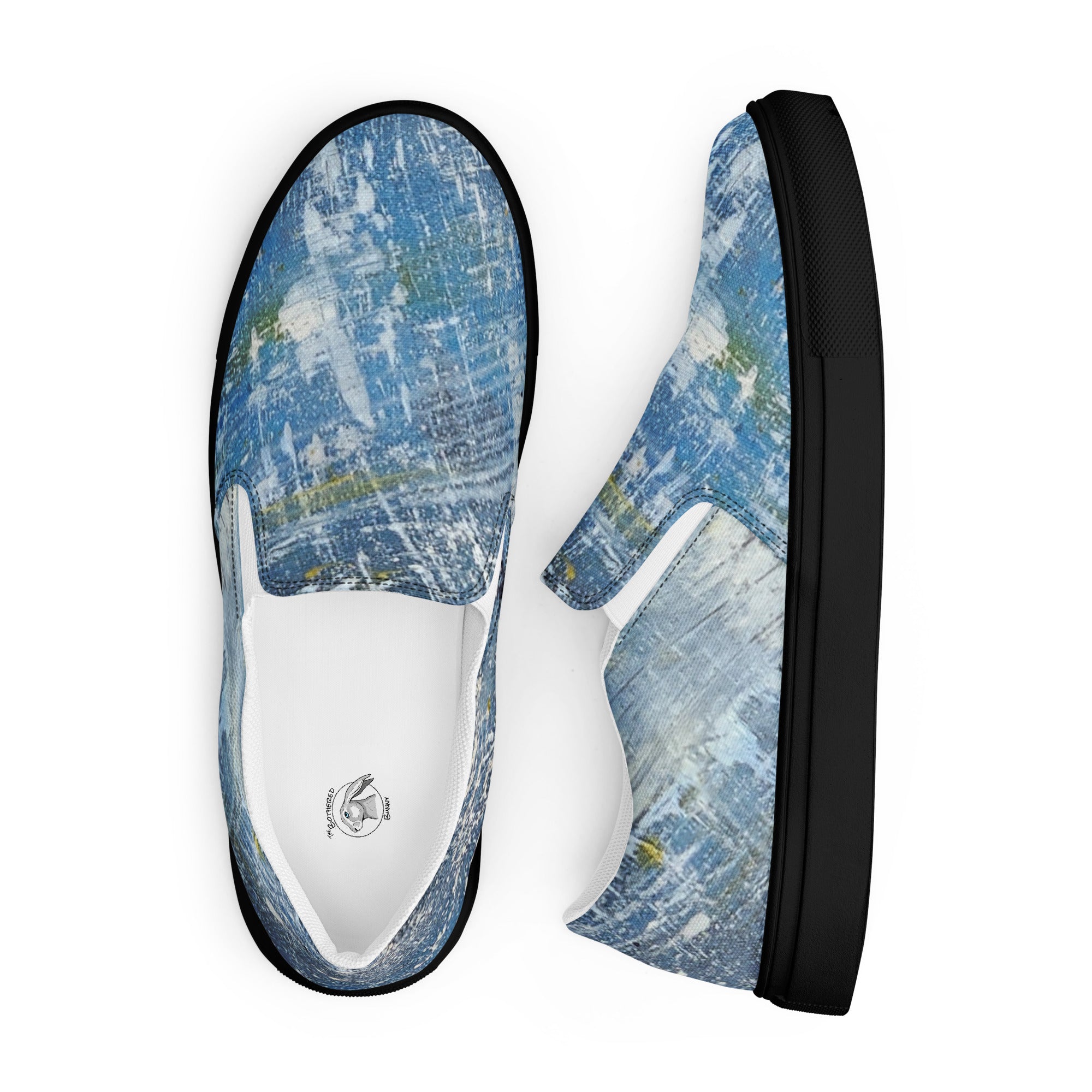Womyn's Slip On- Denim Scrape