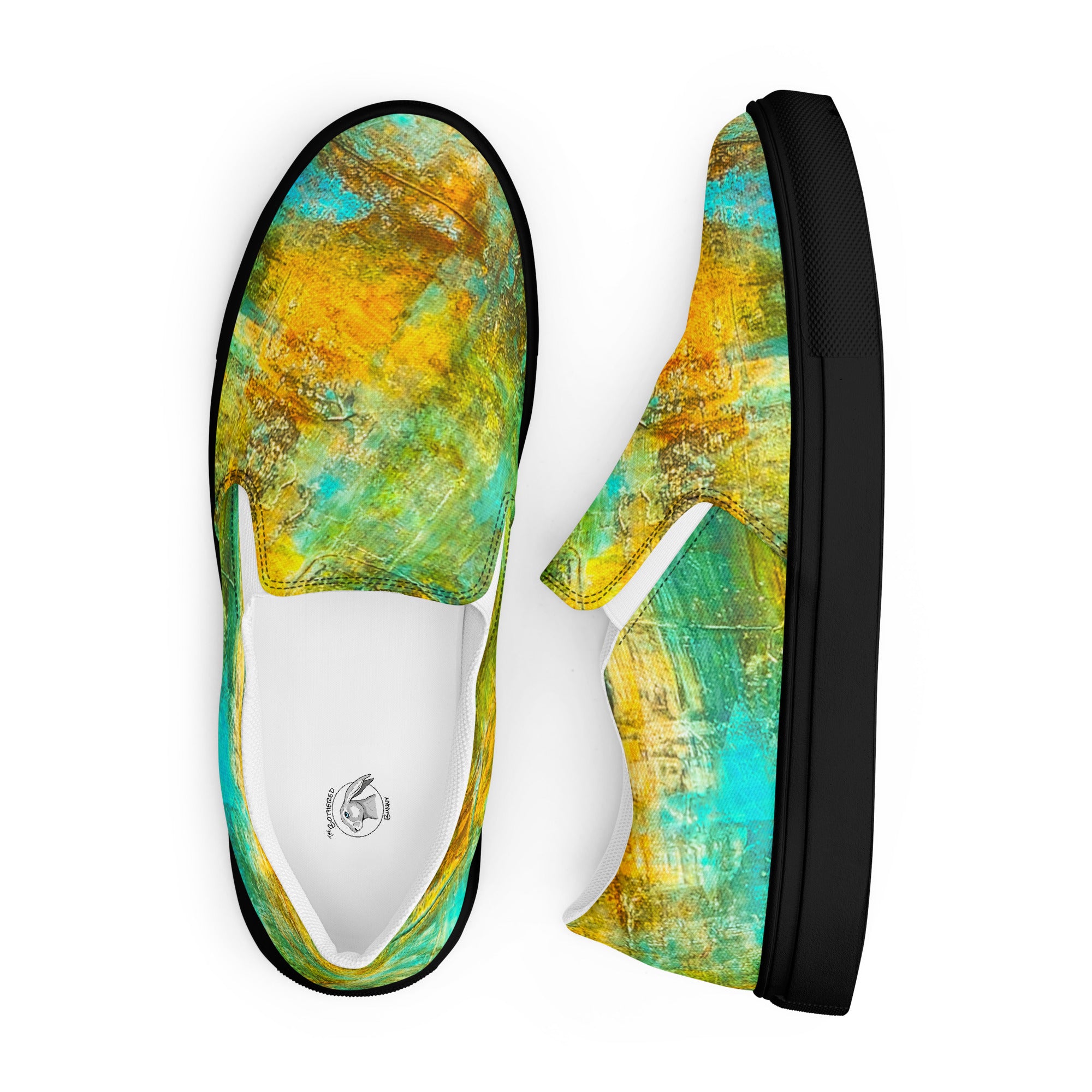 Womyn's Slip On- Bright Earth Flow