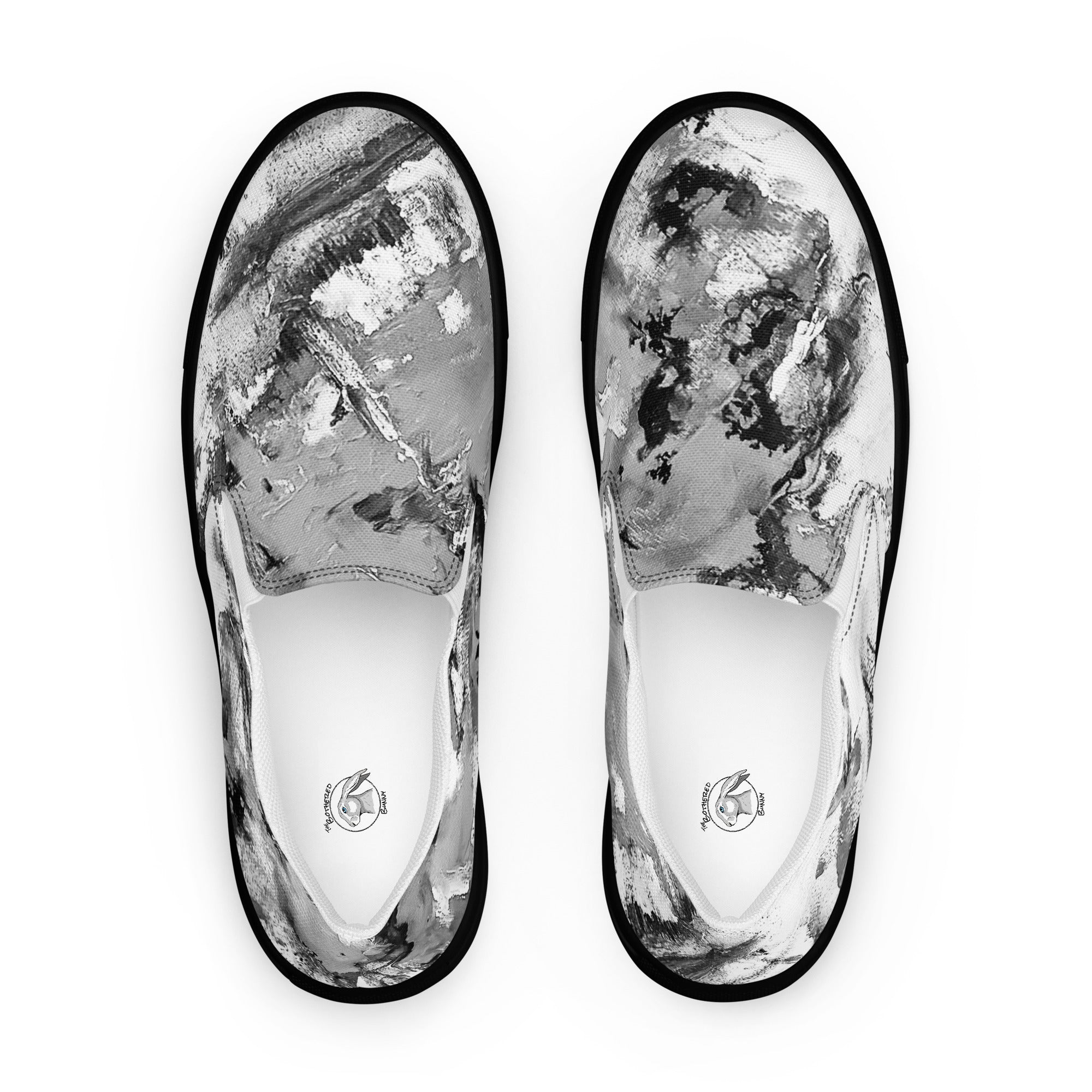 Womyn's Slip On- Mismatch Grey
